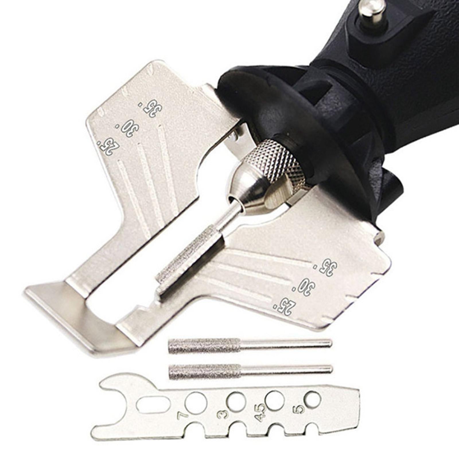 Chainsaw Sharpening Kit Chainsaw Sharpening Grinder Chain Machine Kit Black