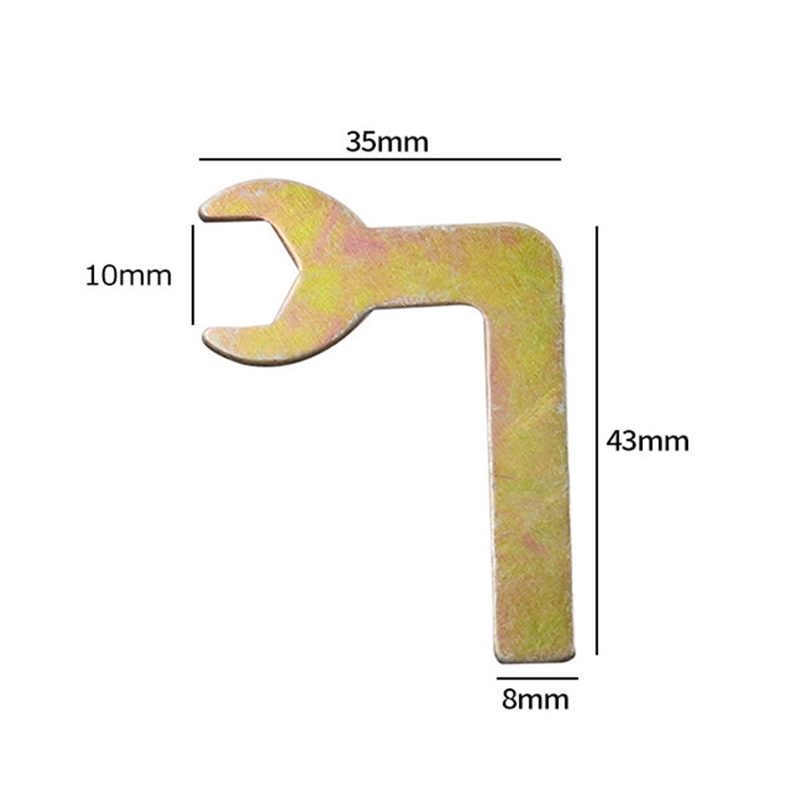 Cassette Screws Support Rod Kit Rust Resistant Repair Device for Wall Switch 86 Gilded
