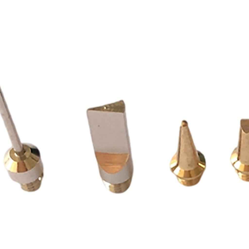 Gas Soldering Iron Kit Welding Repair for Circuit Board 5Pcs Tip