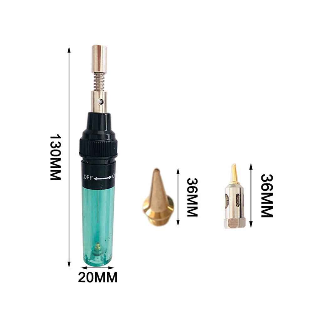 Gas Soldering Iron Kit Welding Repair for Circuit Board 5Pcs Tip