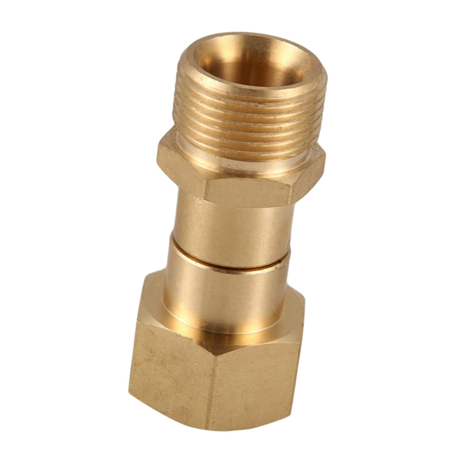 Brass M22 Thread Quick Connect Assembly Cleaning for Garden Car Washer Floor