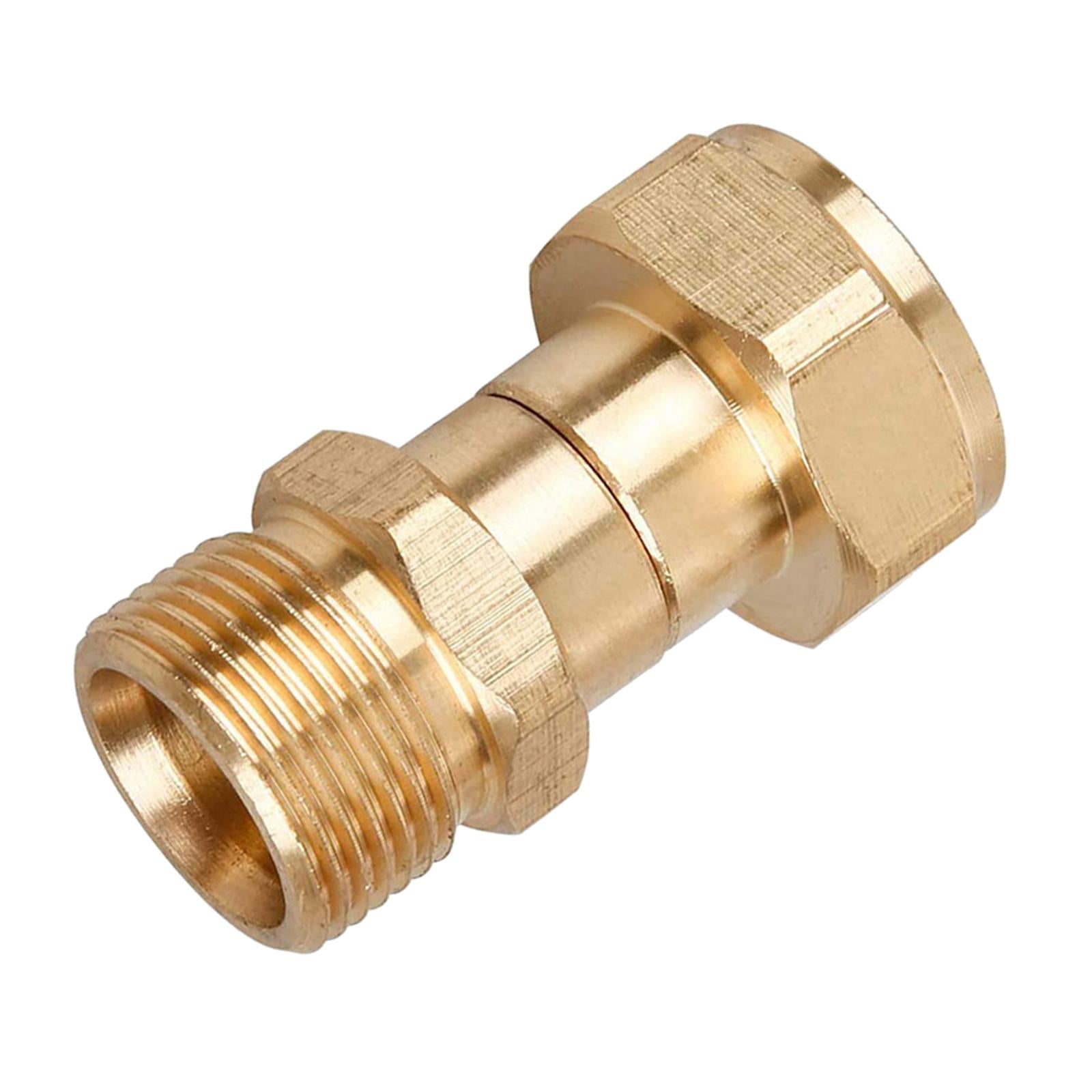 Brass M22 Thread Quick Connect Assembly Cleaning for Garden Car Washer Floor