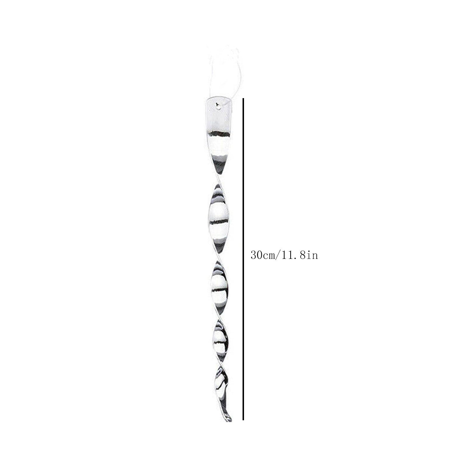 Bird Repellent Rotating Rod Reflective Spiral Deterrent Control Device 30pcs