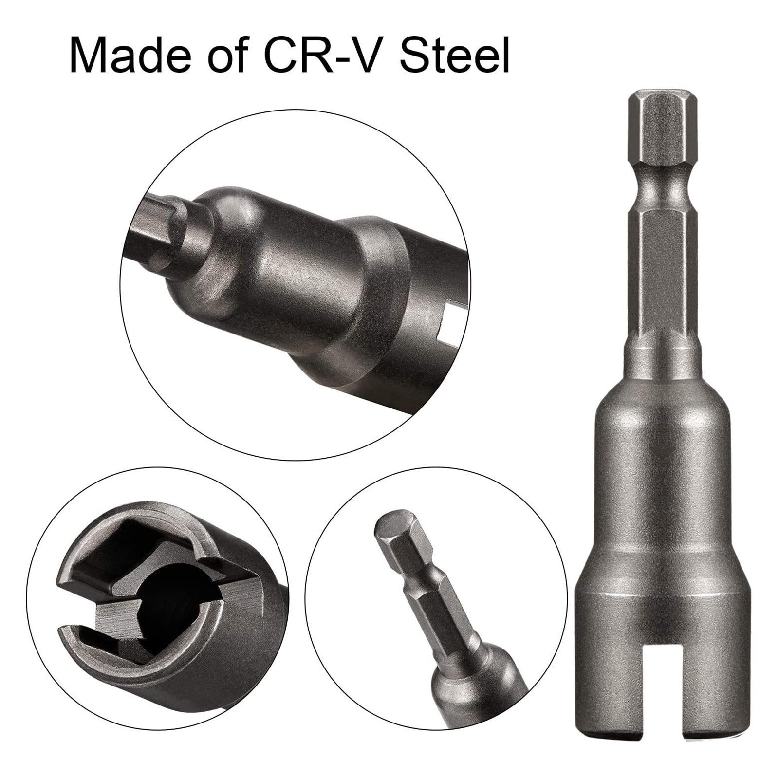 2x3x 1/4 Hex Shank Wrench Drive Socket Drill Adapter Socket Extension Bit Set"