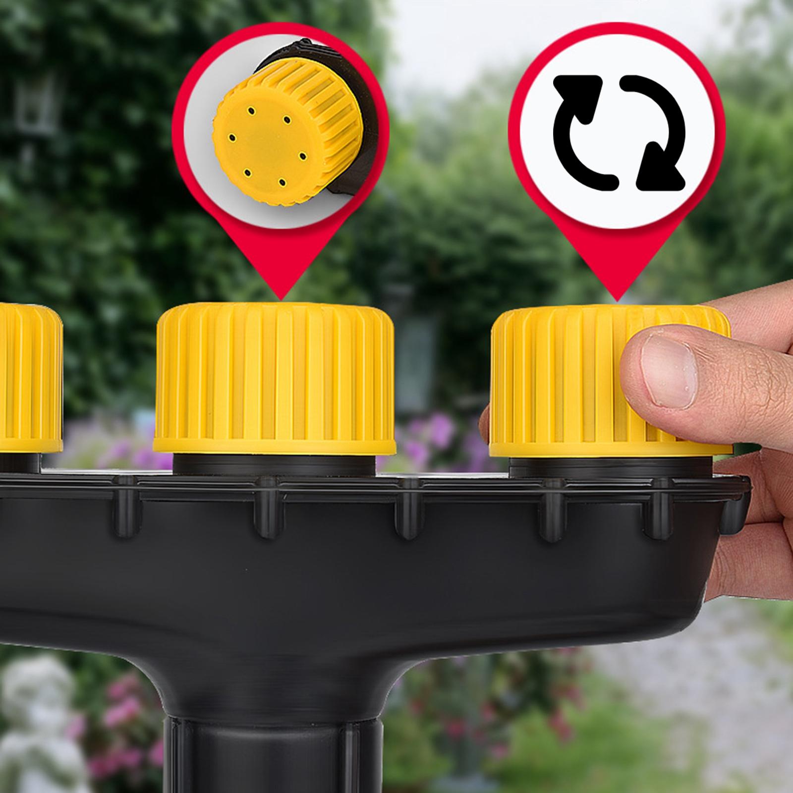Agriculture Water Sprinkler Watering Irrigation for Lawn 4Head 1.5Inch