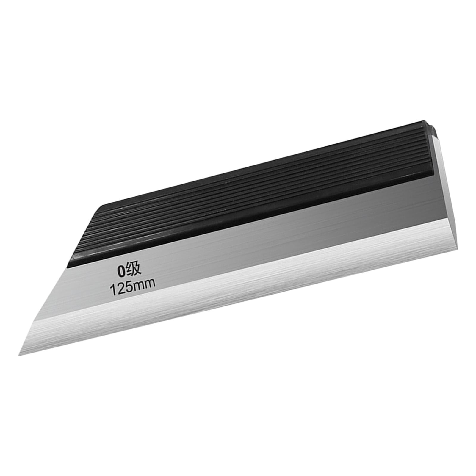Blade Ruler Square Ruler Flat Measuring Ruler 75mm/100mm/125mm 125mm