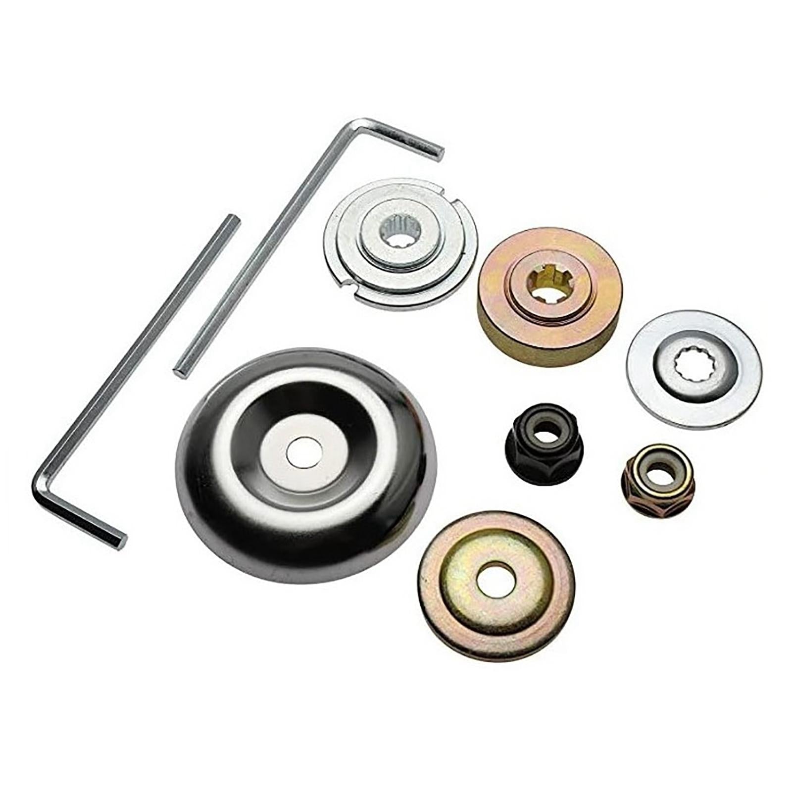 3xTrimmer Brush Cutter Part For Stihl Lawnmower Blade Adapter Kit 3Pcs
