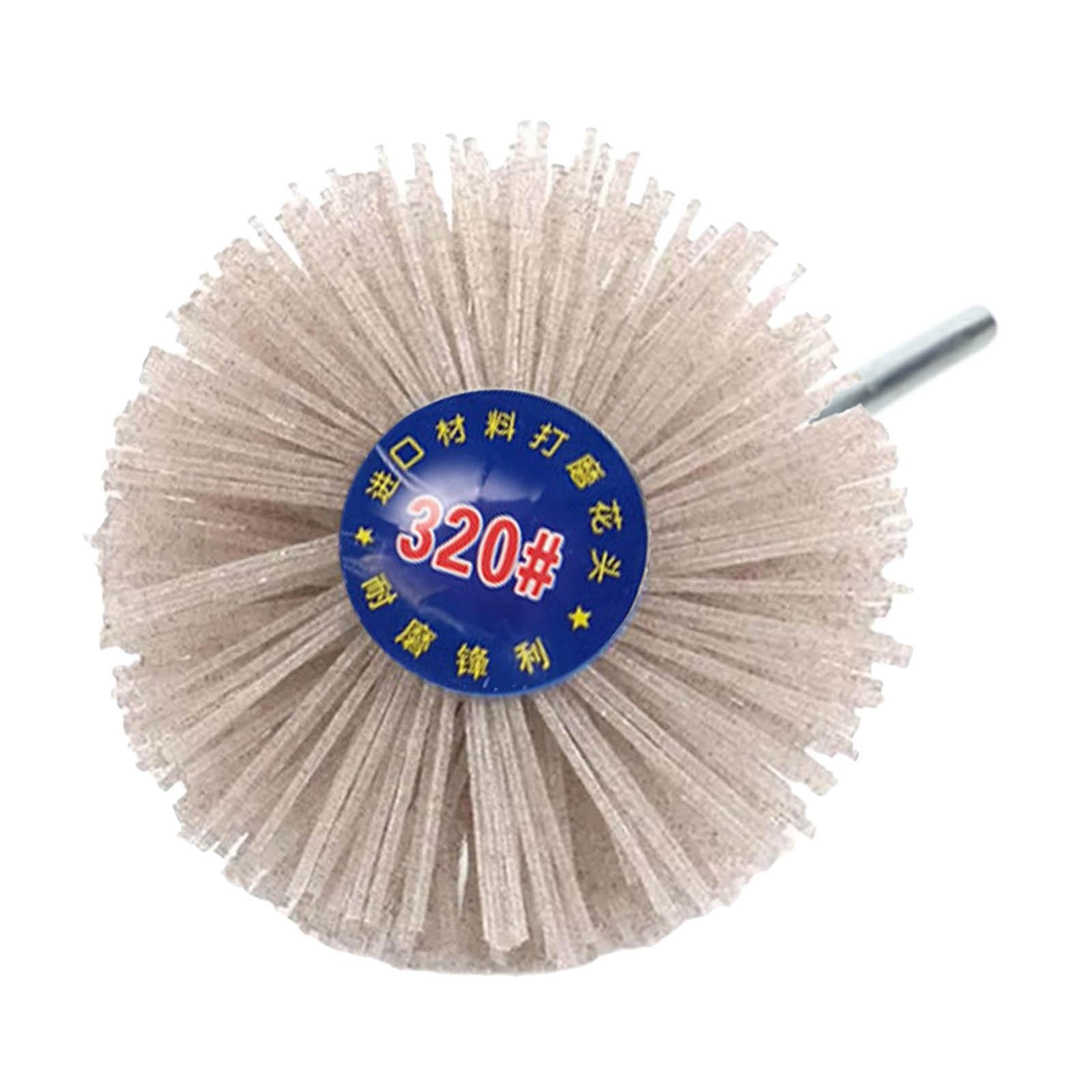 4xGrinding Nylon Wheel Brush Wire Brush Wheel Cup Brush for Polishing 320 Grit