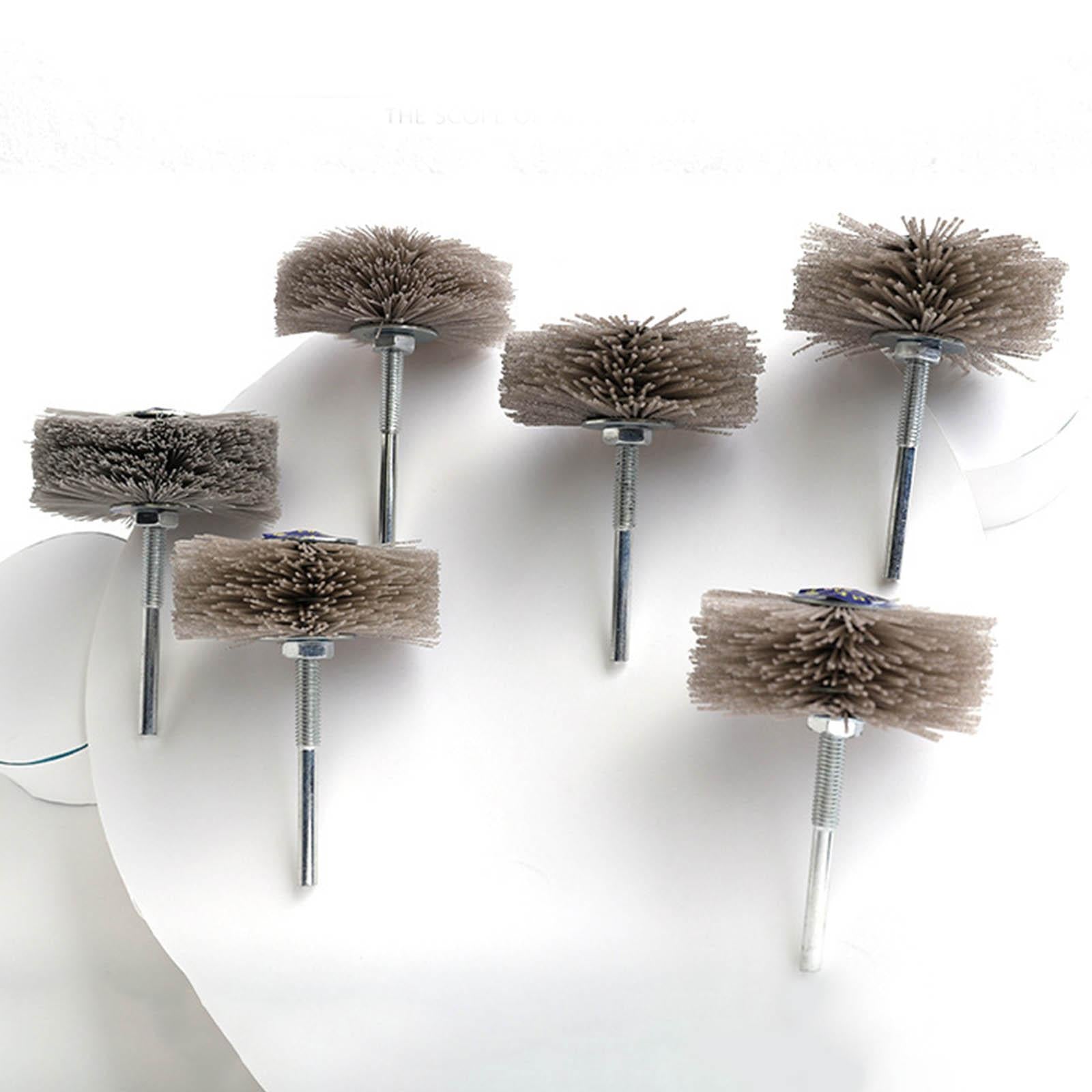 2xGrinding Nylon Wheel Brush Wire Brush Wheel Cup Brush for Polishing 600 Grit