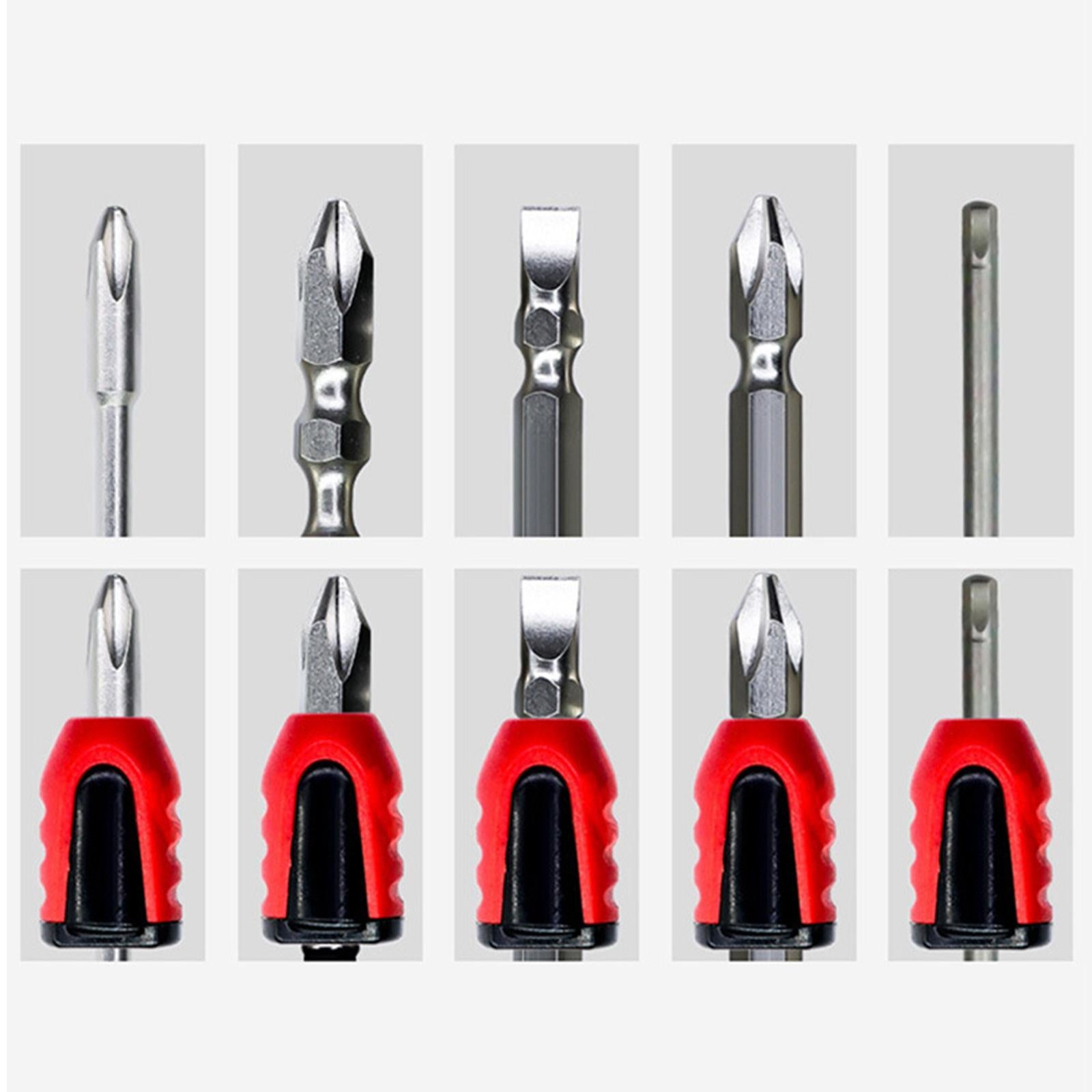 2xMagnetic Screw Rings for Electric Drill Power Bits Tool Screw Driver Head