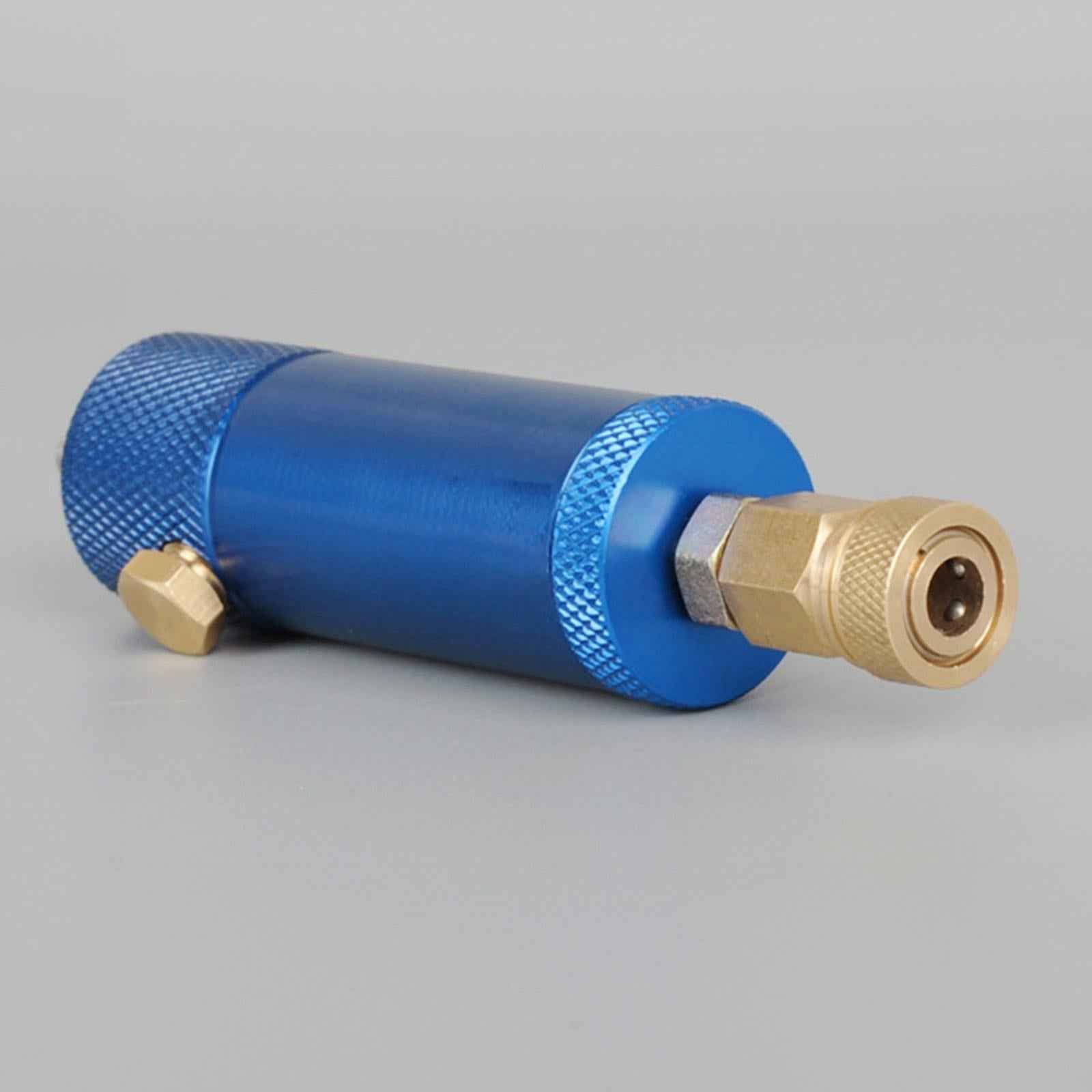 Oil Water Separator Quick Connect High Pressure for Air Compressor Pump Pcp Blue