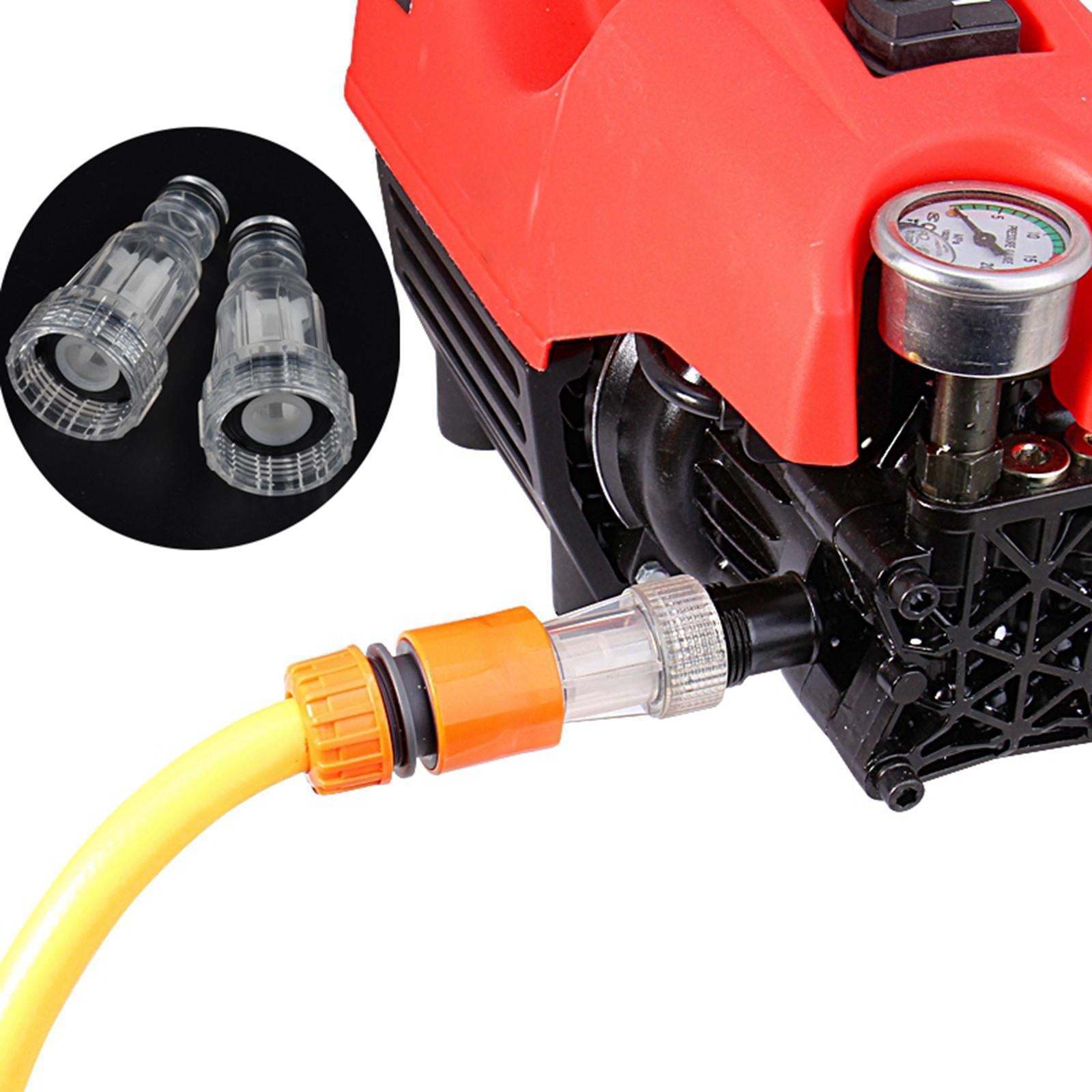 2xABS Fitting Conversion Adapter Coupler for Washing Machines Accessories