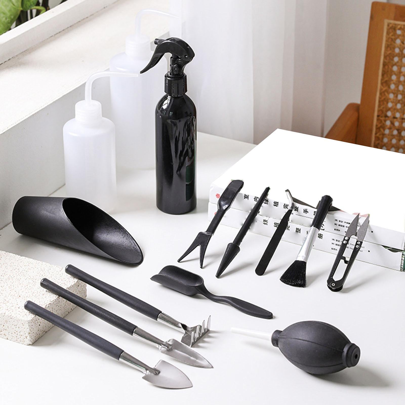 4xMini Garden Succulent Transplanting Tools 5 Pieces Easy to Carry Accessory