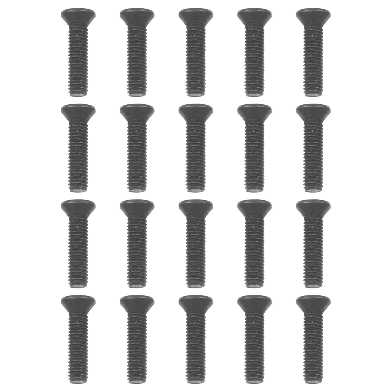 3x20x Portable Fixing Screw Left Hand Thread for Drill Chuck Shank Adapter M6x22mm