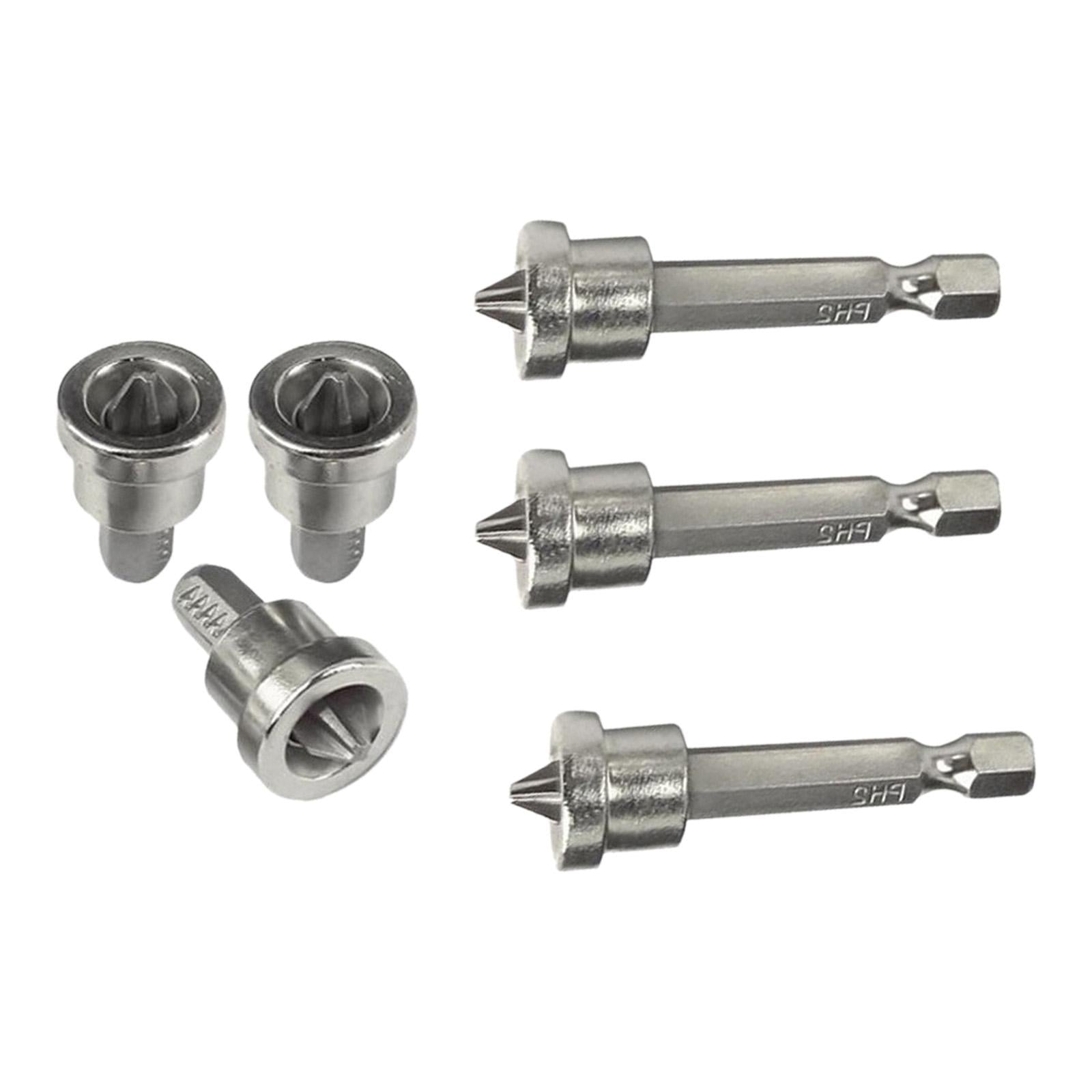 4x6x Positioning Screwdriver Bits Batch Head for Metalworking Gypsum Board