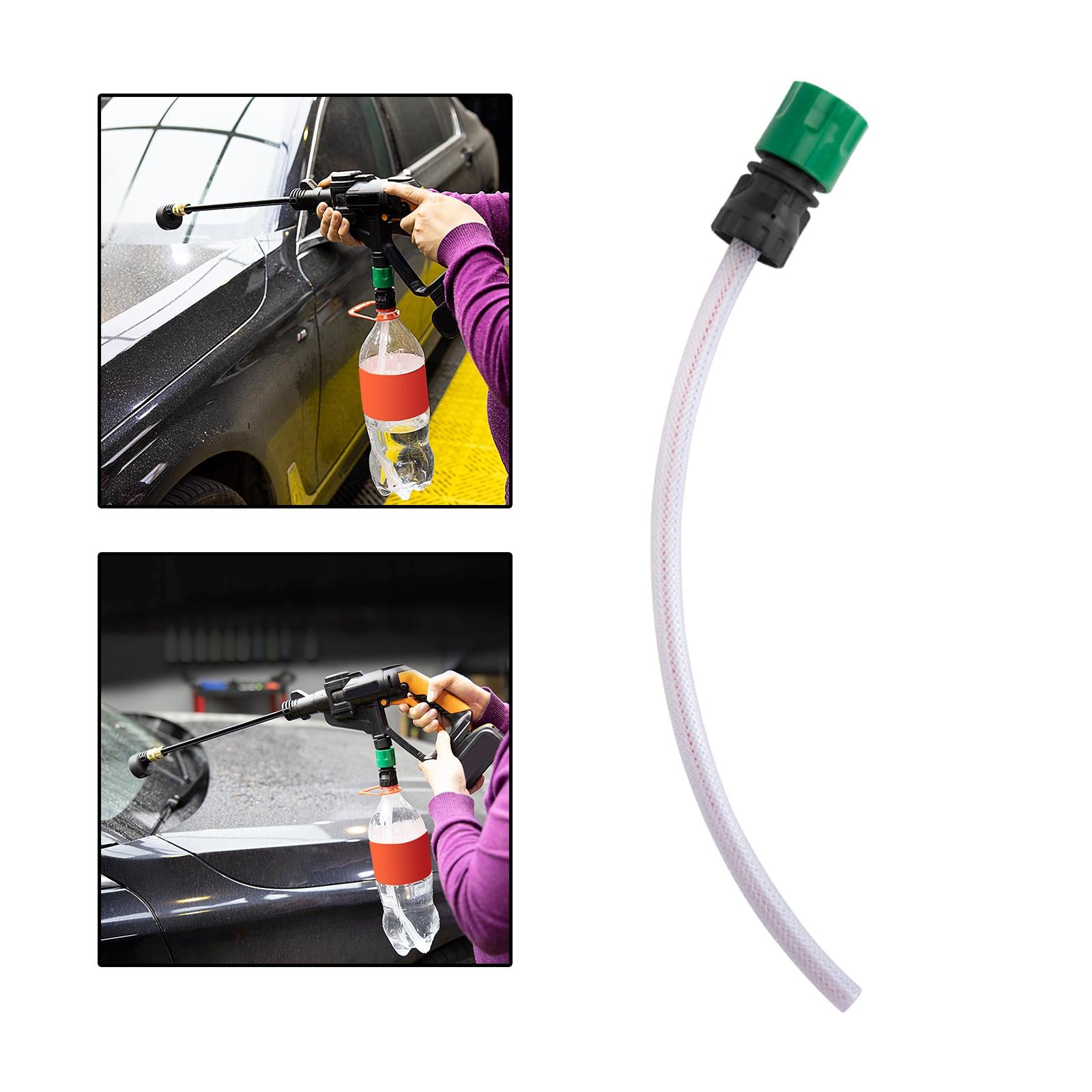 5xWater Bottle Adapter Fitting Universal Quick Connection Car Wash Water Pipe