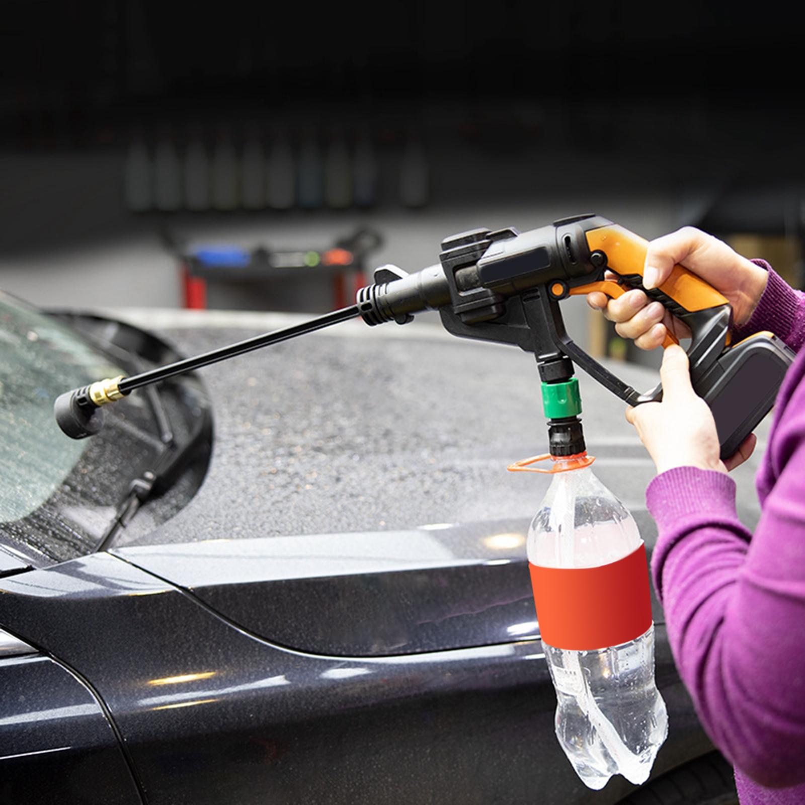 2xWater Bottle Adapter Fitting Universal Quick Connection Car Wash Water Pipe