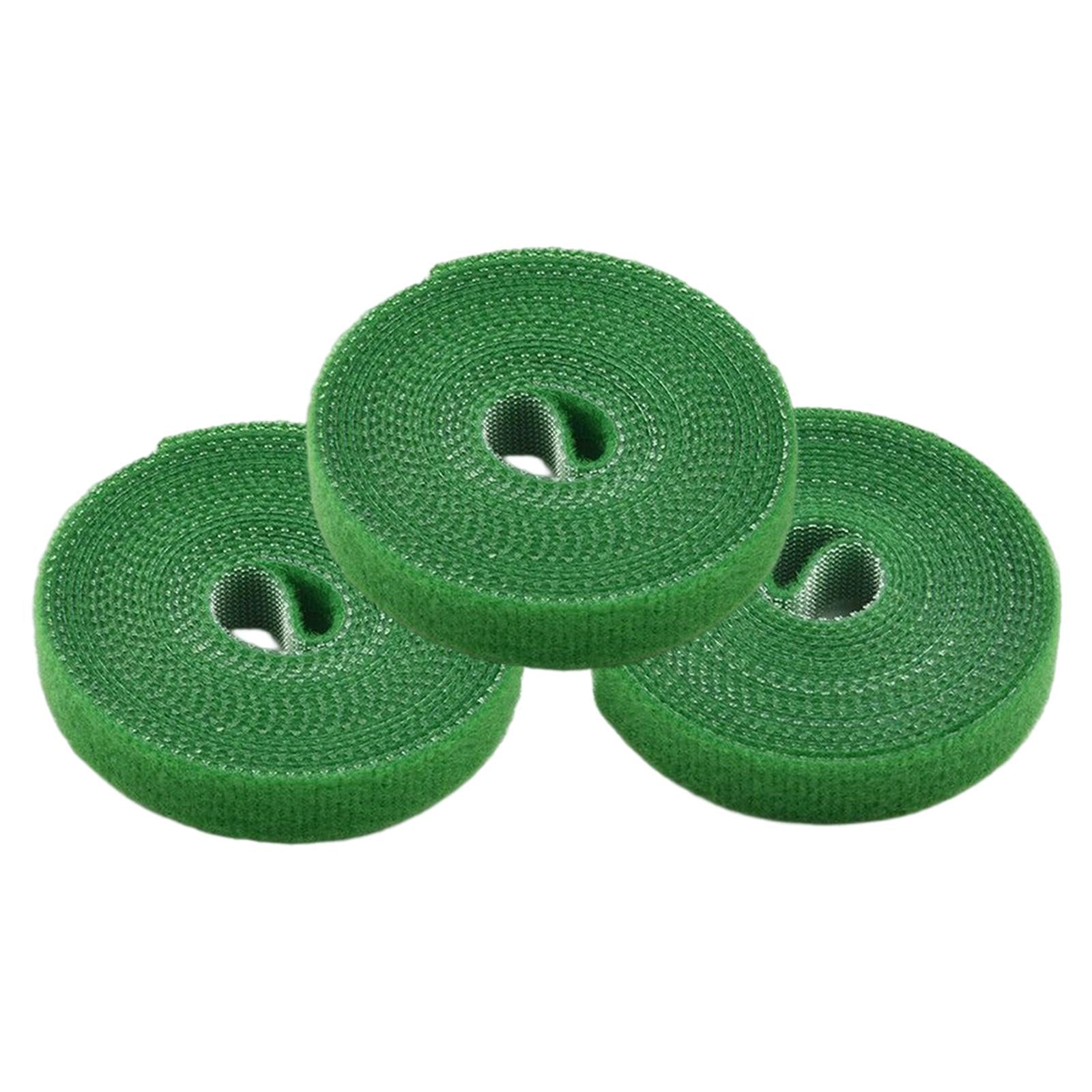 2xNylon Plants Ties Reusable Cane Wrap Cable Ties for Greenhouse Vines 2M