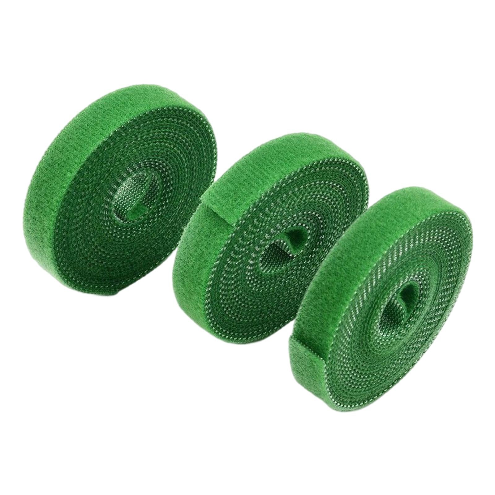 2xNylon Plants Ties Reusable Cane Wrap Cable Ties for Greenhouse Vines 2M