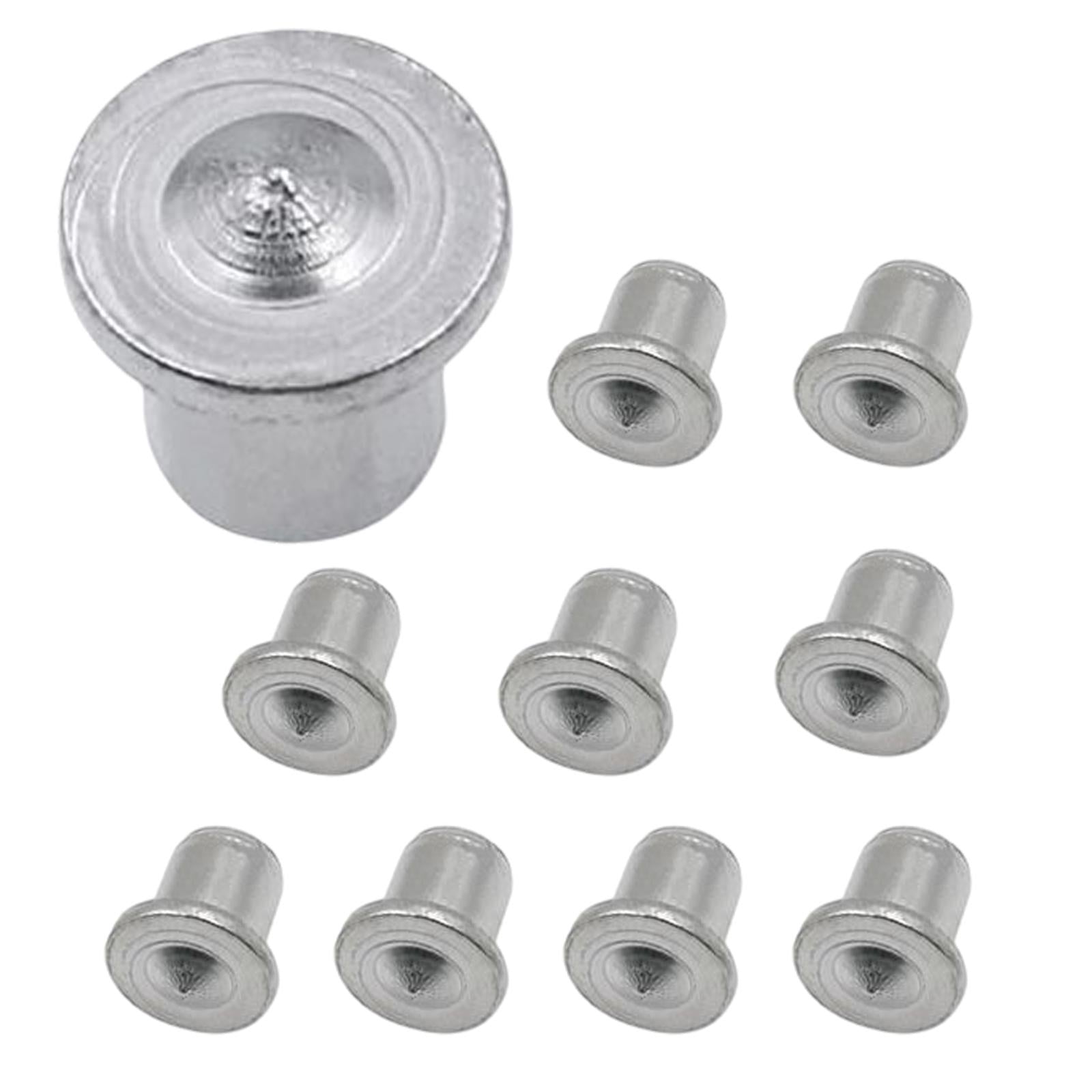3x10Pcs Portable Center Dowel Pins Dowel Drill Points Pin for Woodworking 8mm