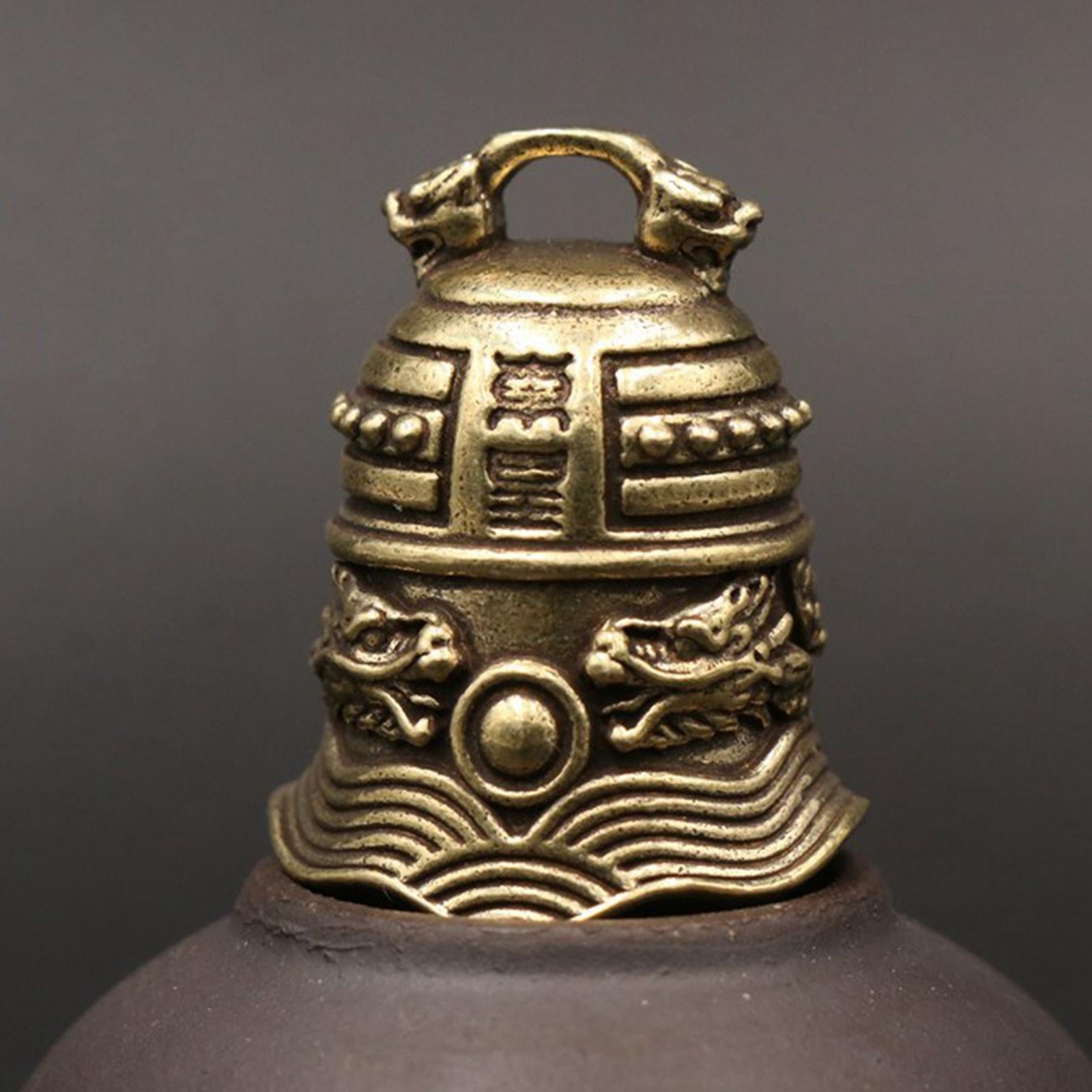 3xAntique Bell Hanging Decorative Bell for Door Farmhouse Decoration