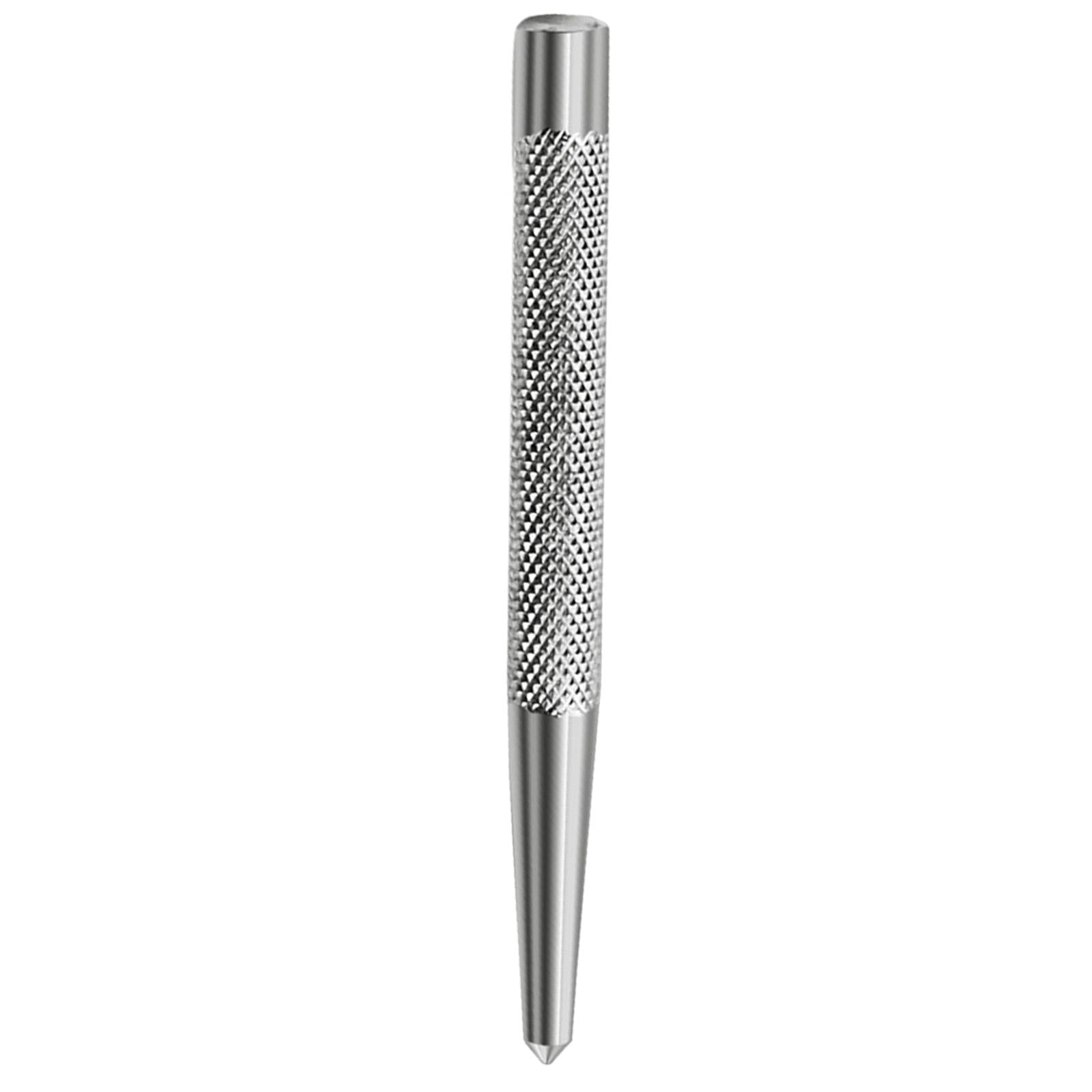 3xMetal Positioning Punch Non Slip Knurling Handle Drill Bit Borehole