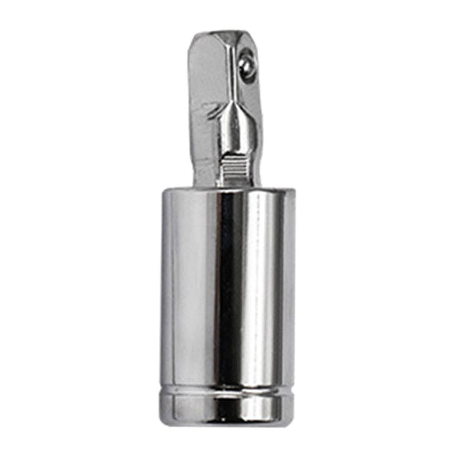 3xImpact Grade Universal Joint Swivel Socket Adapter Spring Loaded Durable 1/4