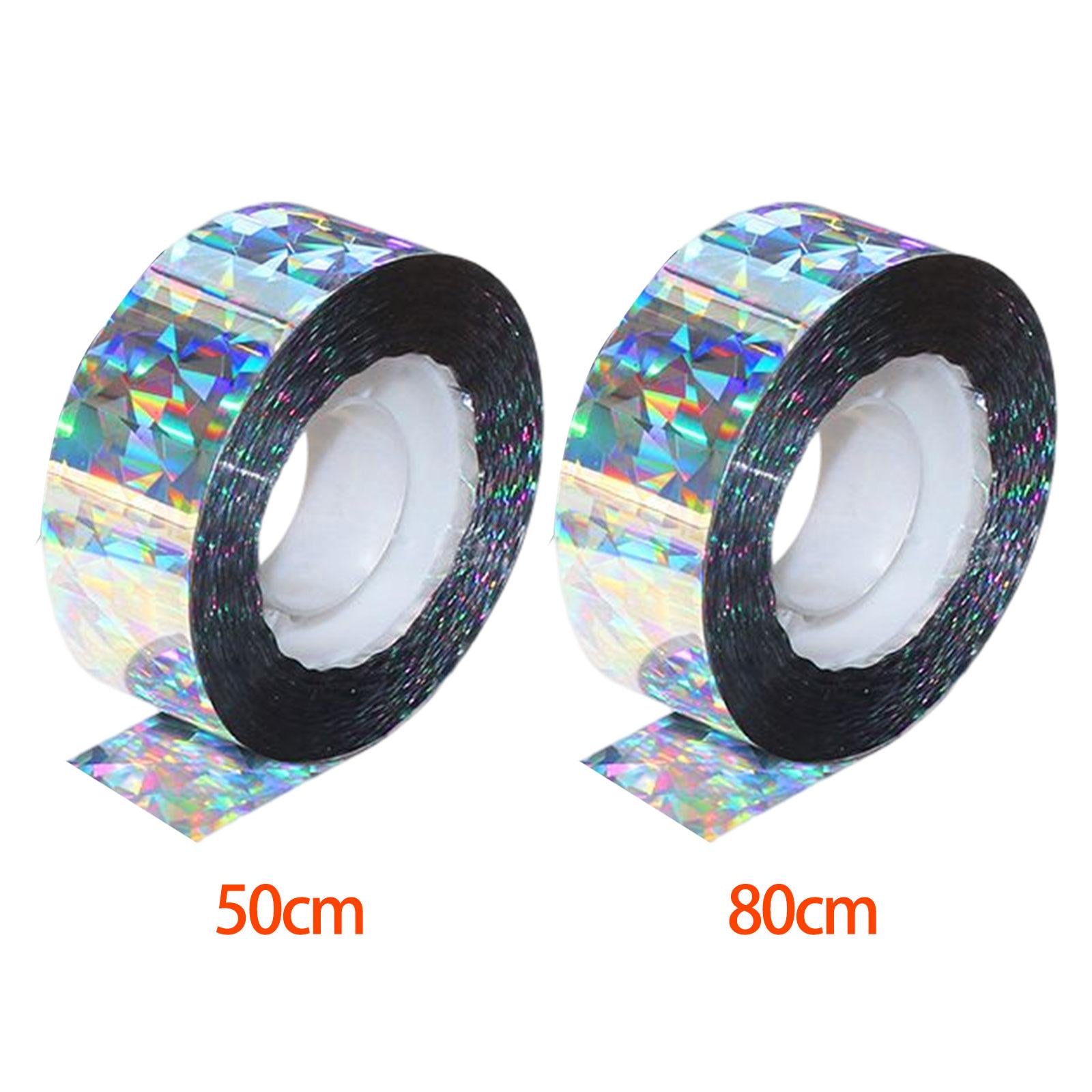 3xBird Scare Tape Stop Birds from Hitting Windows Reflective for Outdoor