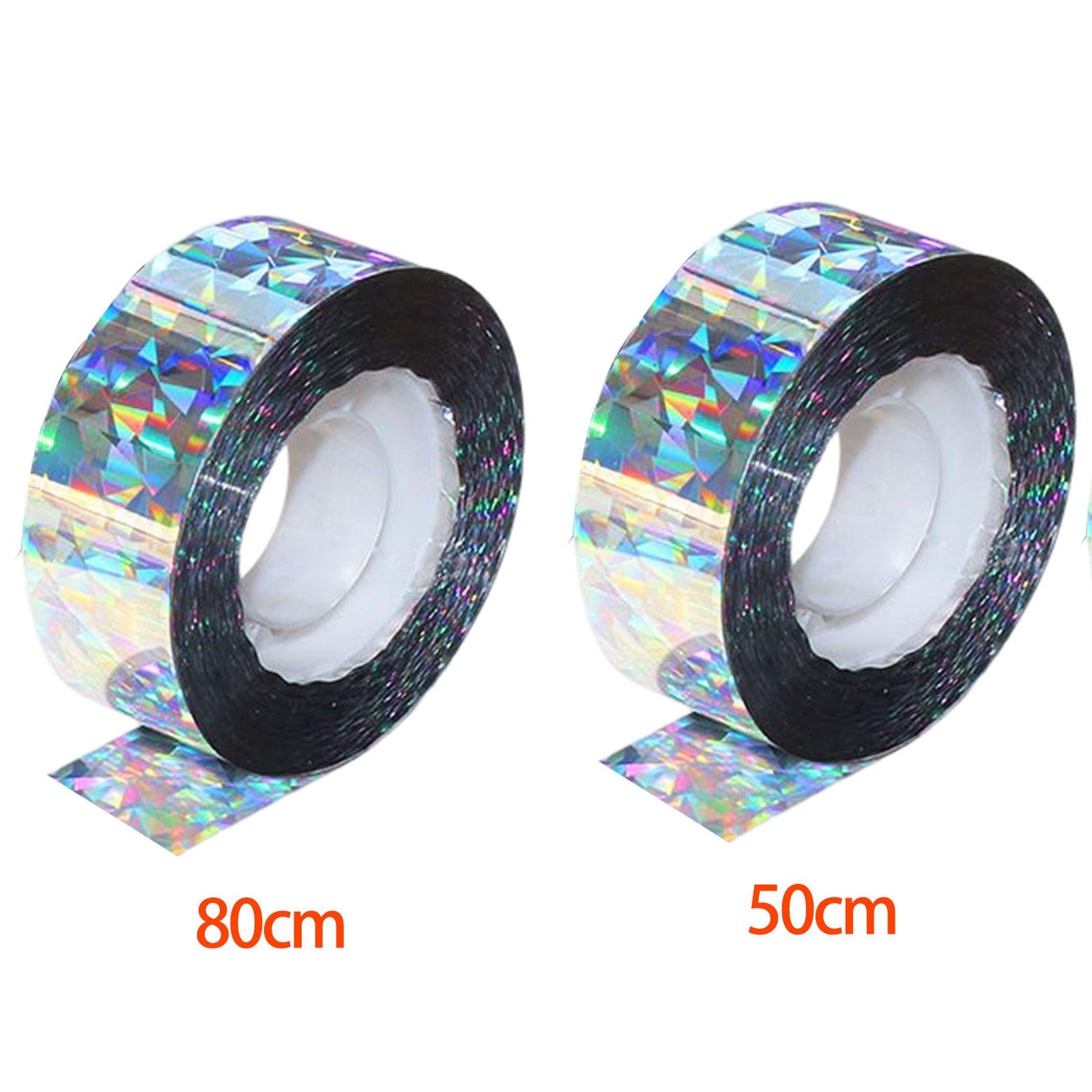 4xBird Scare Tape Stop Birds from Hitting Windows Reflective for Outdoor