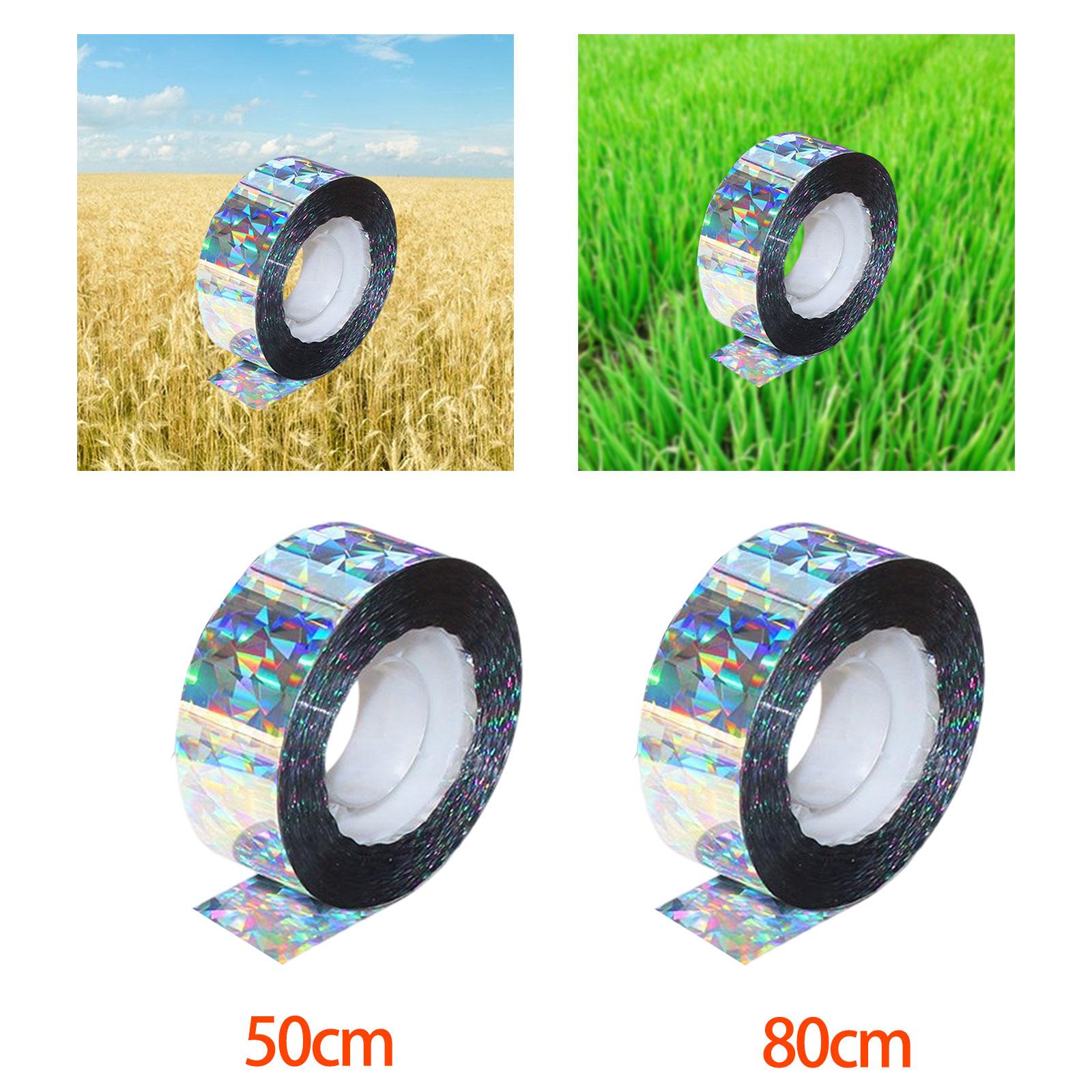 4xBird Scare Tape Stop Birds from Hitting Windows Reflective for Outdoor