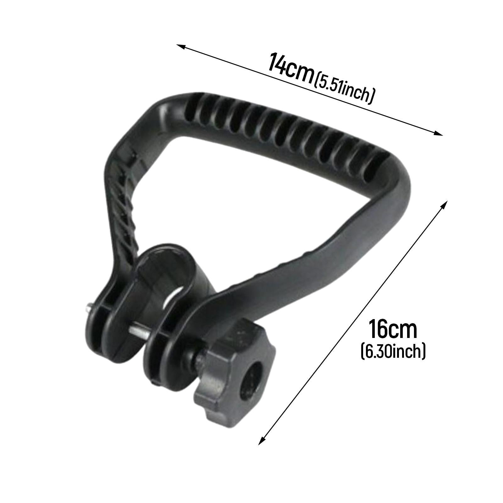 3xTrimmer Handle Bar Replacments Cutter Handle for Trimmer Lawn Accessory Black