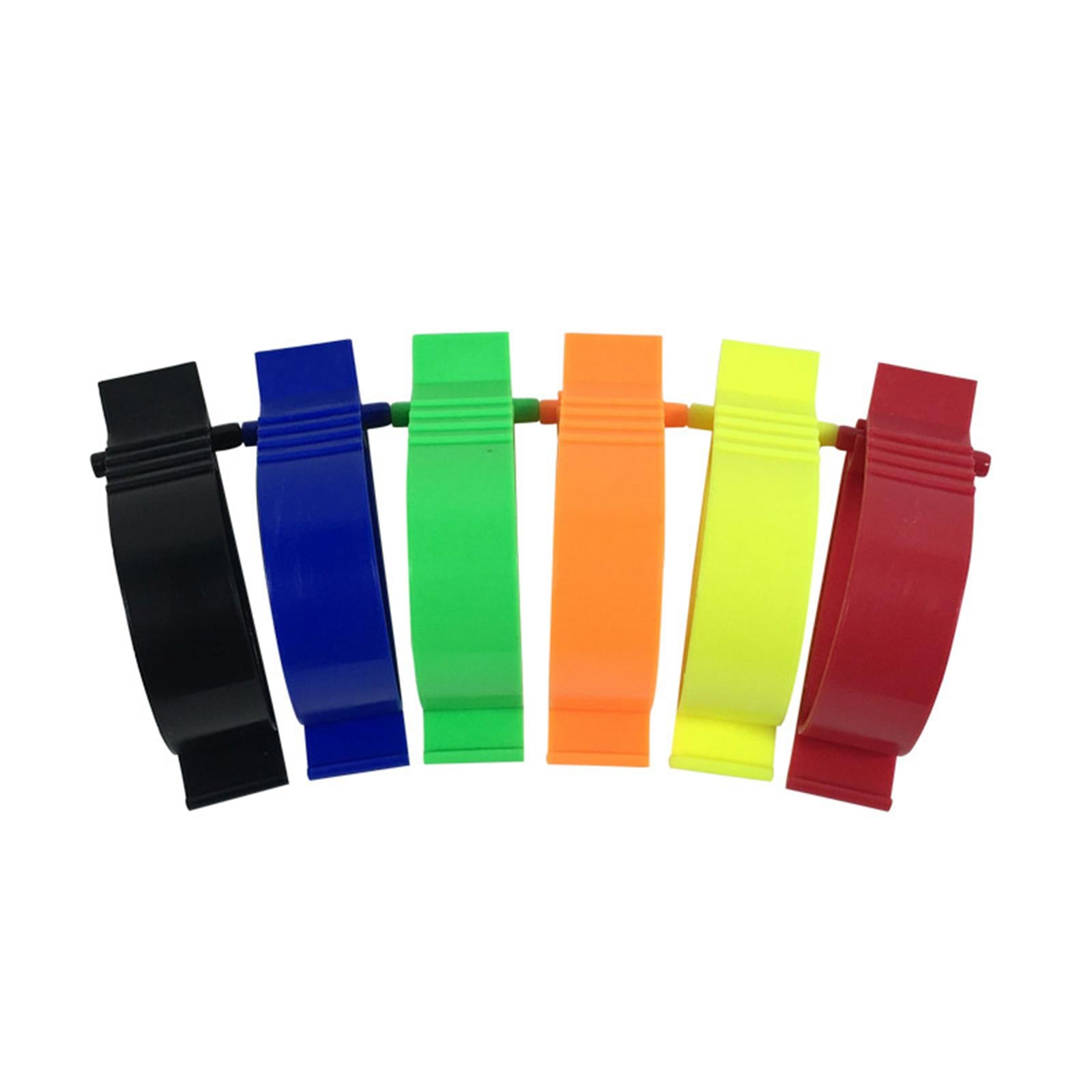 2xMultifunctional Belt Clamp Premium Labor Protection for Helmet Keychain Red