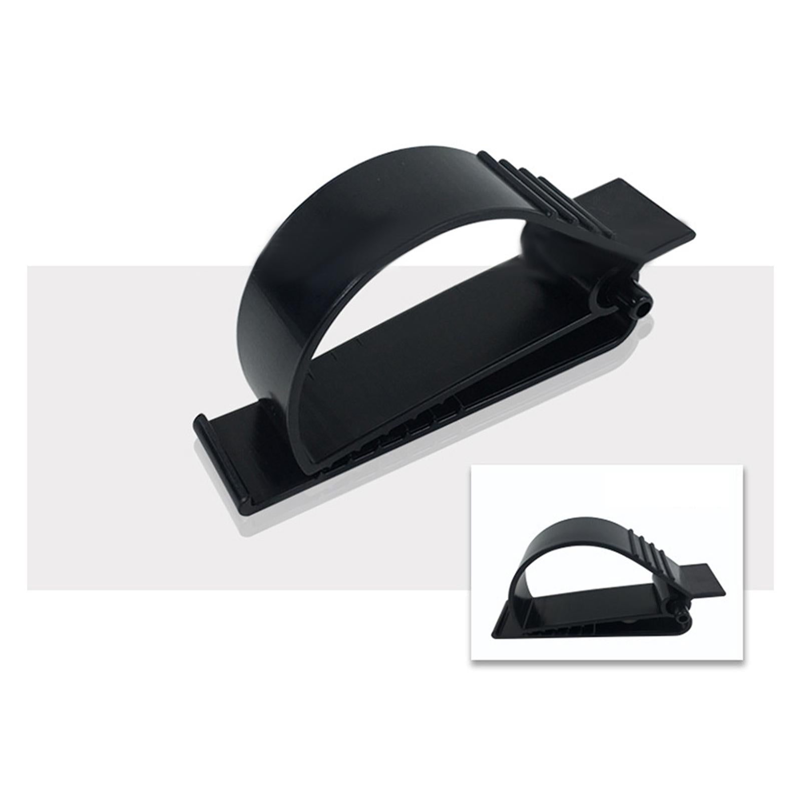4xMultifunctional Belt Clamp Premium Labor Protection for Helmet Keychain Black