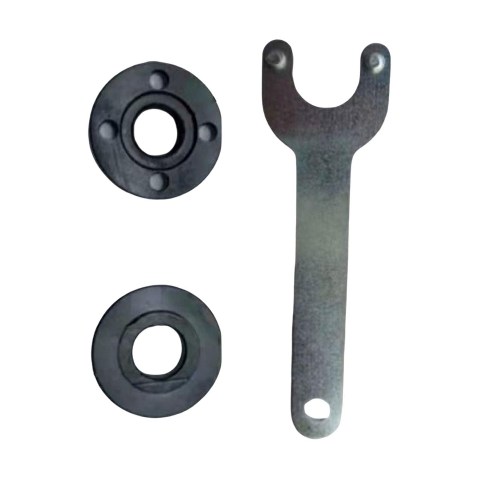 2xAngle Grinder Flange Nuts Tool Set Wrench Inner Outer Flange Nut Accessories
