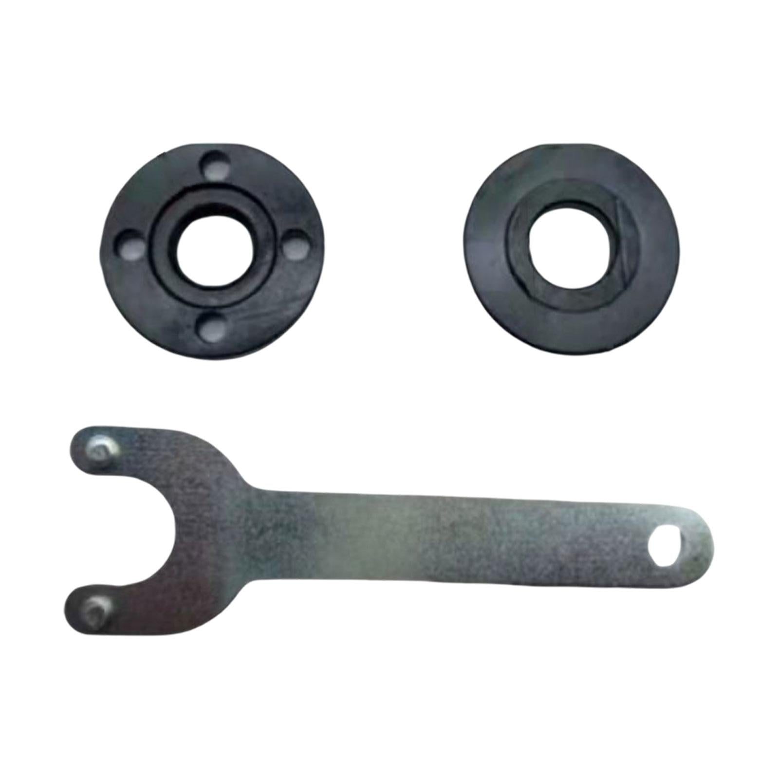 3xAngle Grinder Flange Nuts Tool Set Wrench Inner Outer Flange Nut Accessories