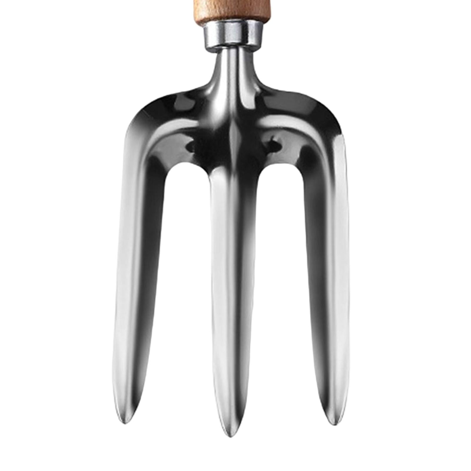 3xMultifunctional Gardening Tool Manual Hand Weeding Removal for Courtyard Spade