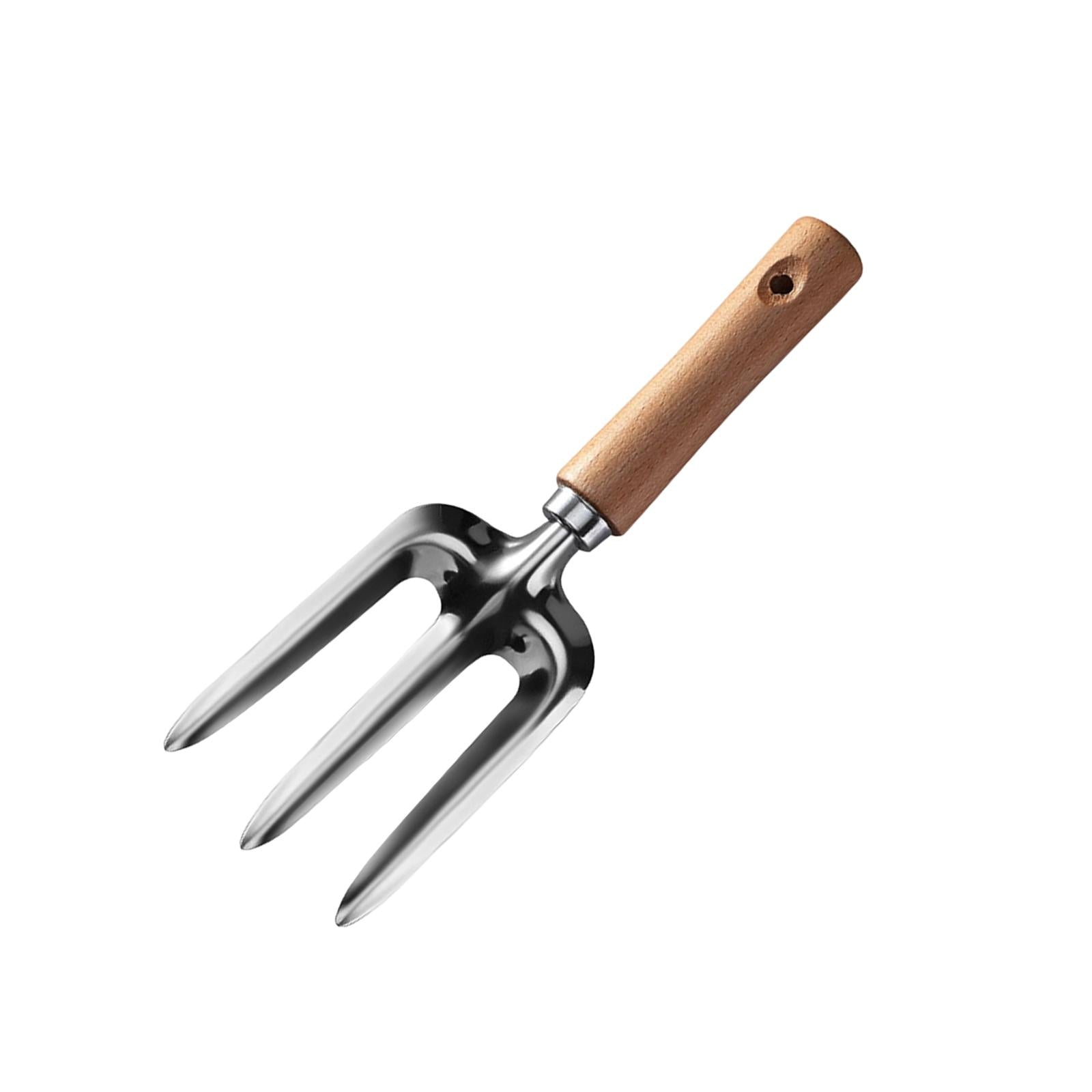 3xMultifunctional Gardening Tool Manual Hand Weeding Removal for Courtyard Spade
