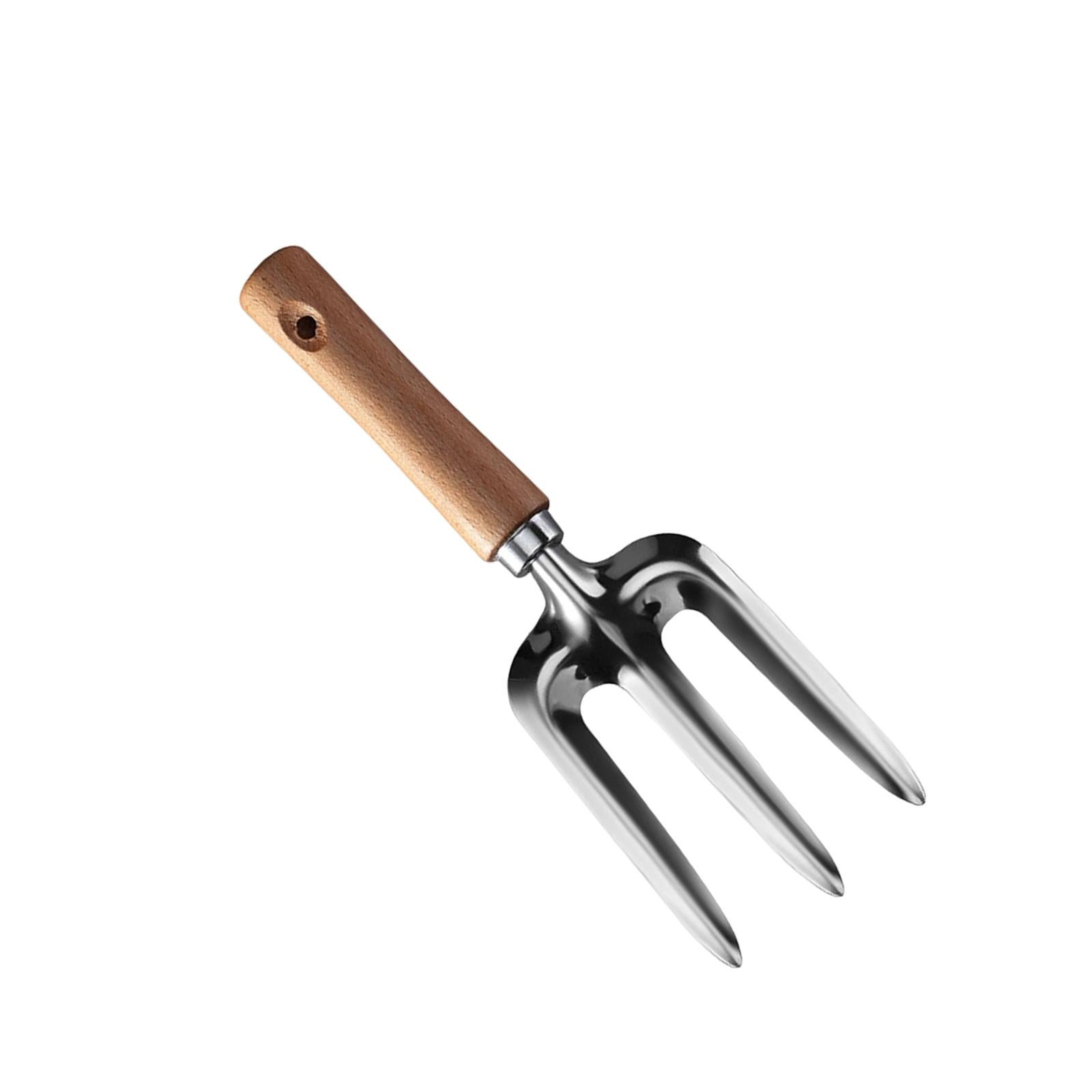 3xMultifunctional Gardening Tool Manual Hand Weeding Removal for Courtyard Spade
