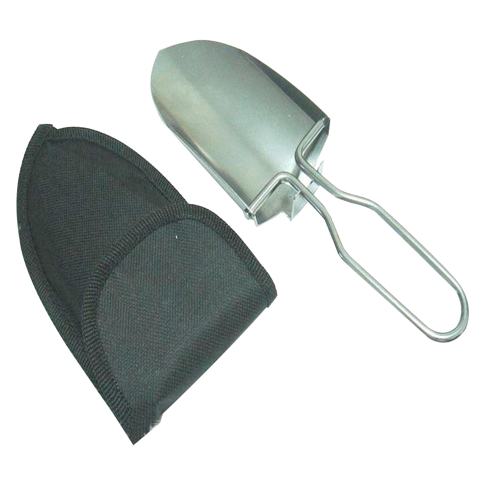 2xFoldable Garden Shovel Gardening Trowels Garden Tools for Outdoor Courtyard