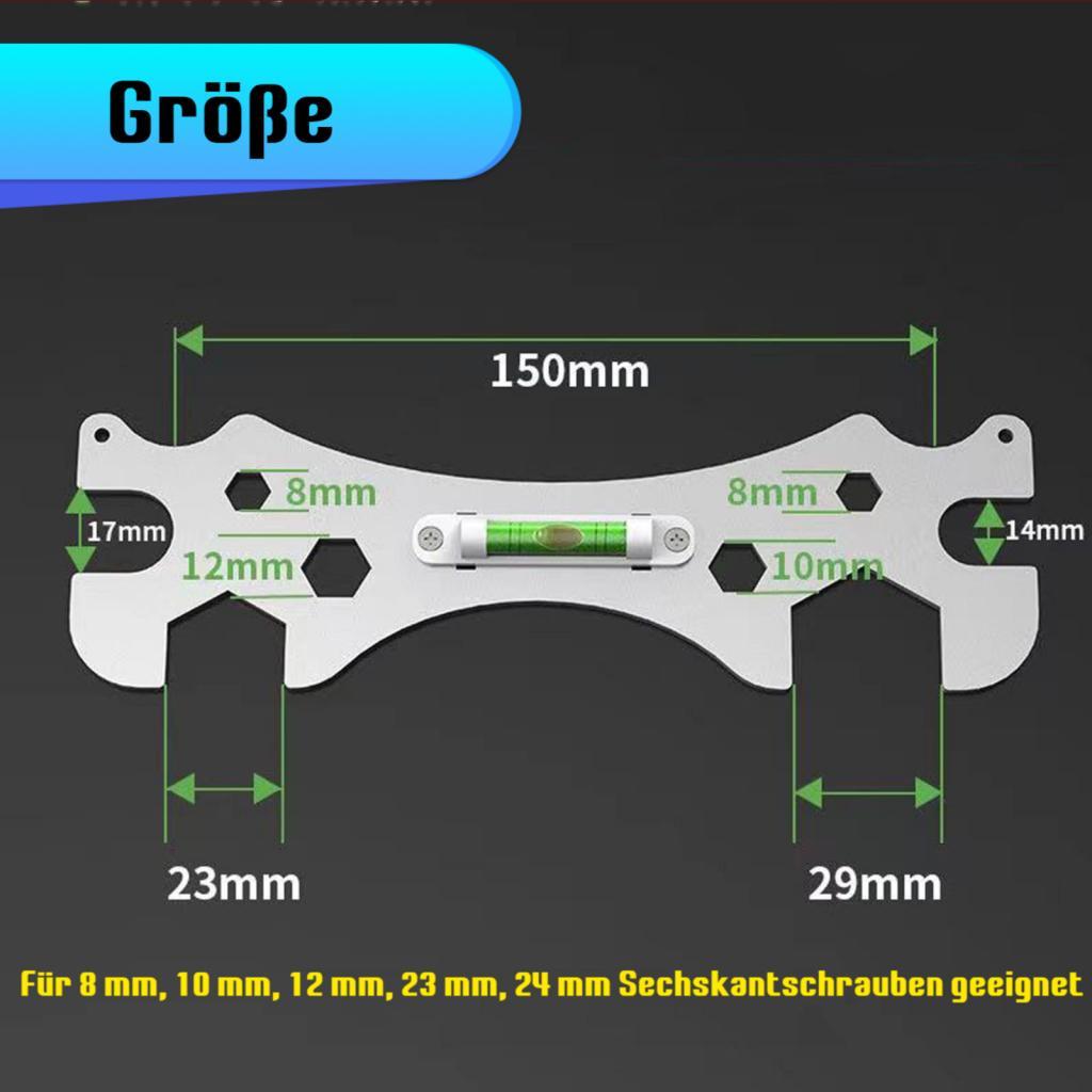 3xHome Wrench Tools with Level Shower Faucet Durable for Bathroom Kitchen