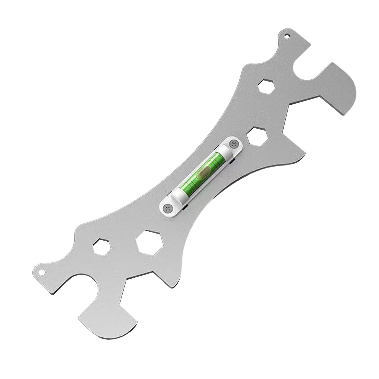 4xHome Wrench Tools with Level Shower Faucet Durable for Bathroom Kitchen