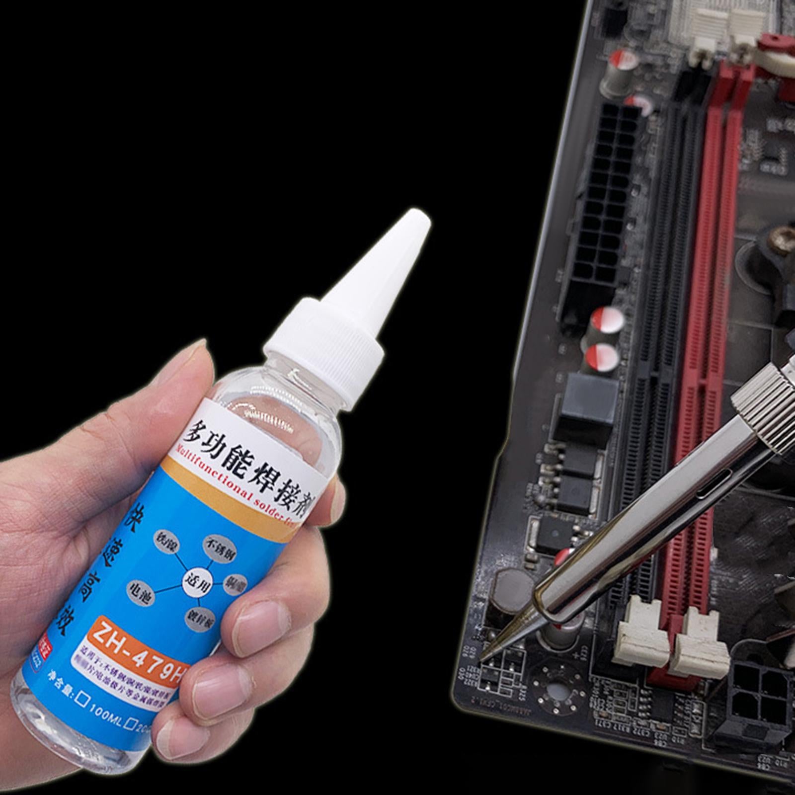 4xSoldering Flux Welding Flux Soldering Flux Liquid for Repairing Iron Copper 10ml