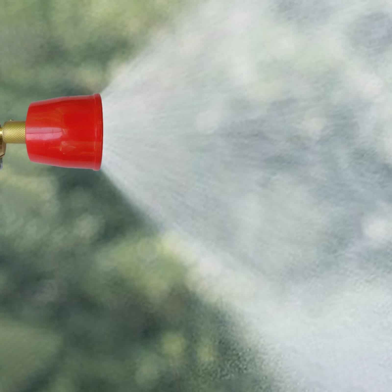 High Pressure Brass Fog Misting Nozzles Connectors for Greening Greenhouses L