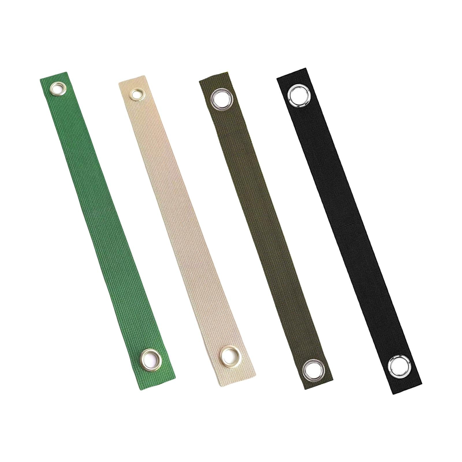 4xHammock Tree Straps Tree Straightening Straps for swing Seat Green