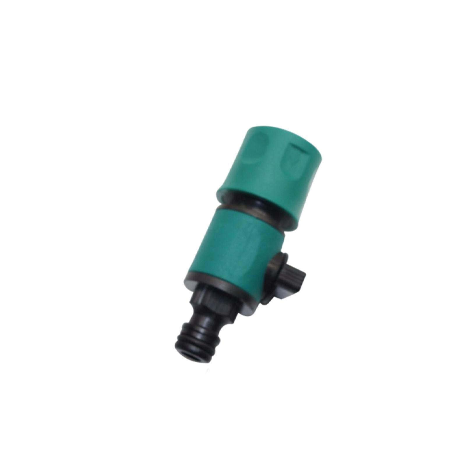 4xQuick Connect in Line Shut Off Valve Gardening Durable Versatile Accessories