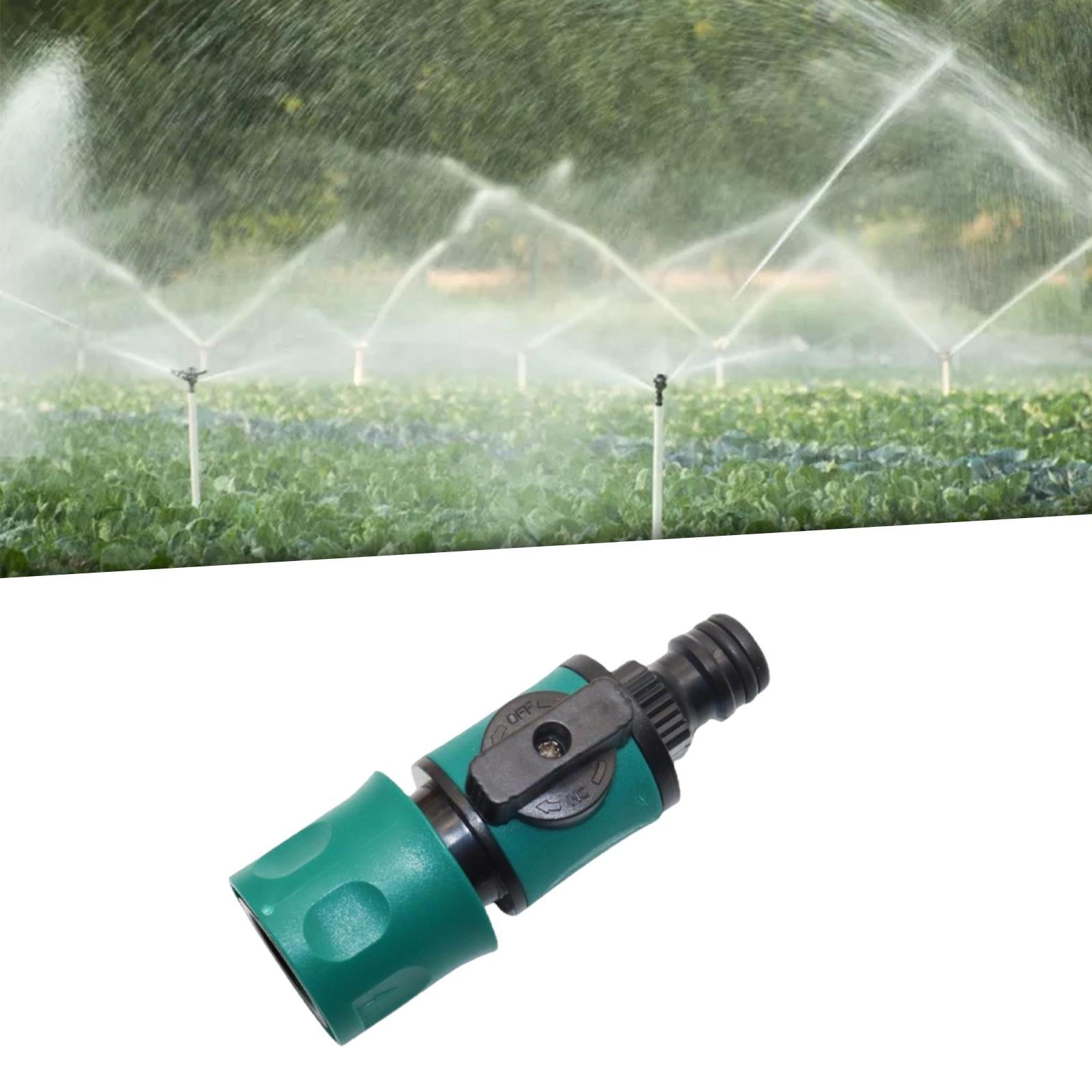 2xQuick Connect in Line Shut Off Valve Gardening Durable Versatile Accessories