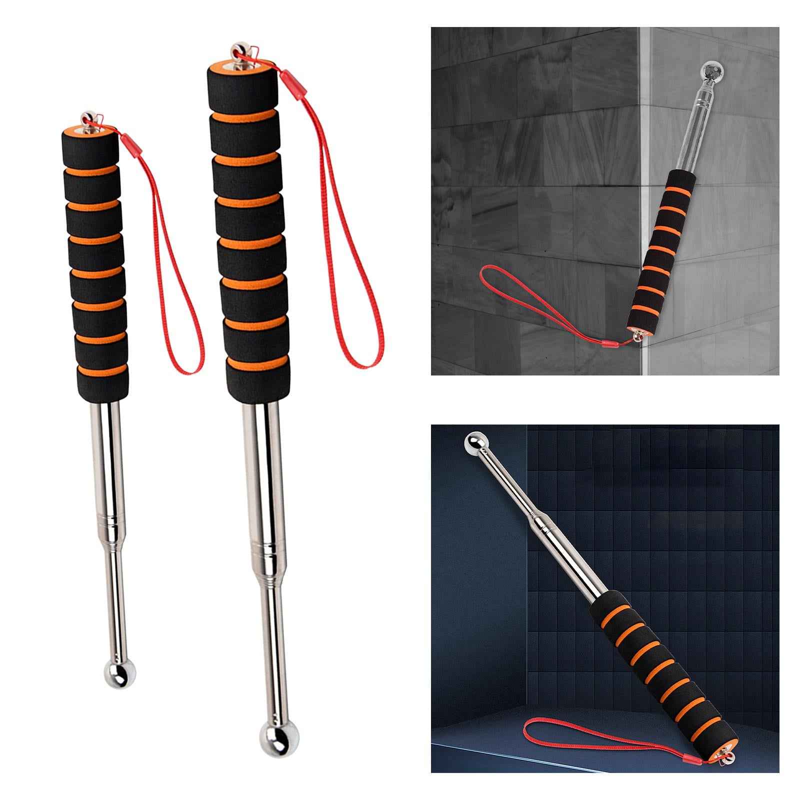 Stainless Steel Hollowing Drum Hammers Tile Hollow Inspection Tool for Tiles 160cm