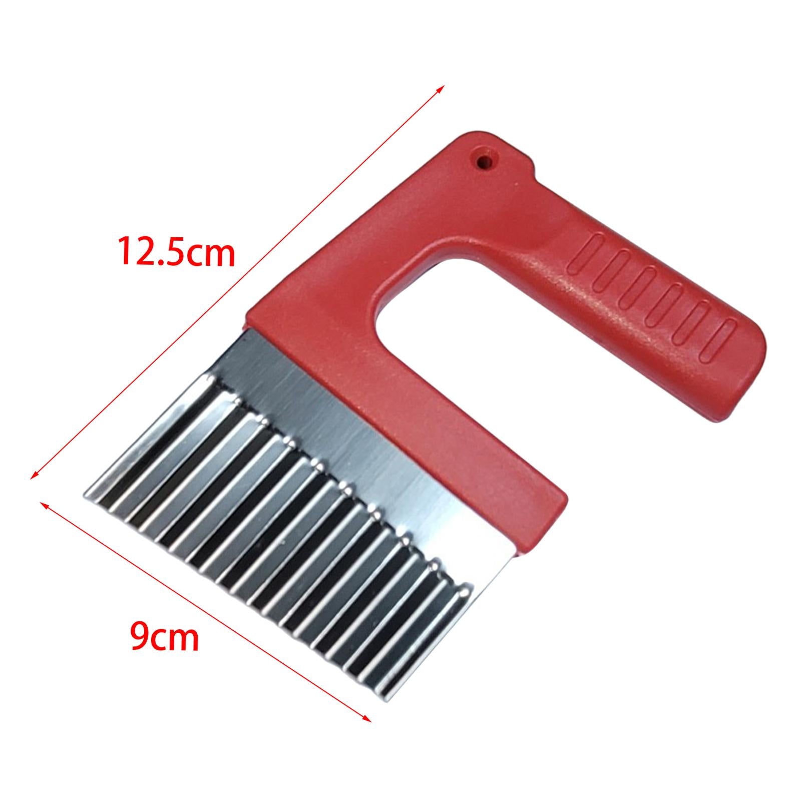 3xCrevice Sidewalk Crack Weeder Manual Gardening Tool for Patio Lawn Balconies red