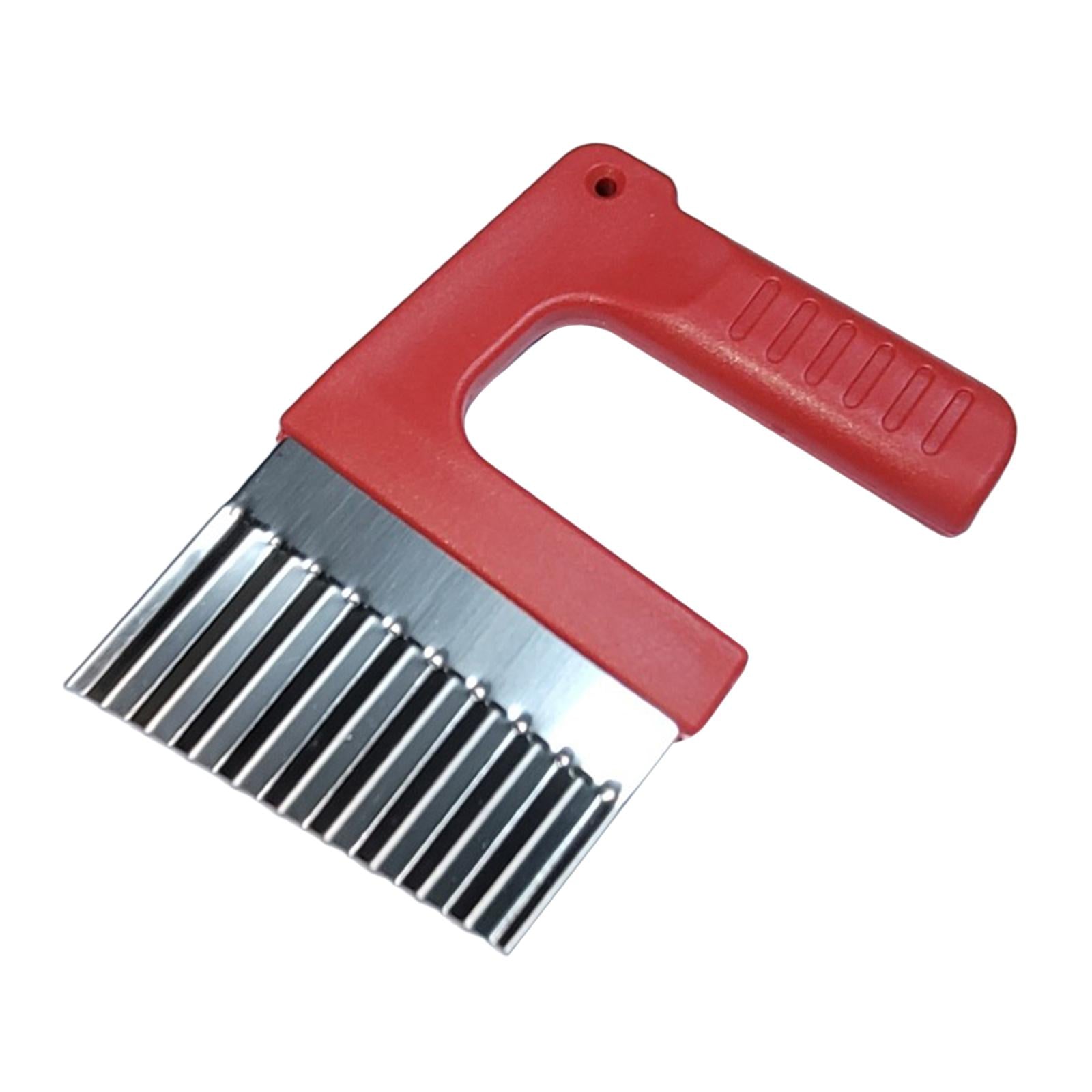 3xCrevice Sidewalk Crack Weeder Manual Gardening Tool for Patio Lawn Balconies red