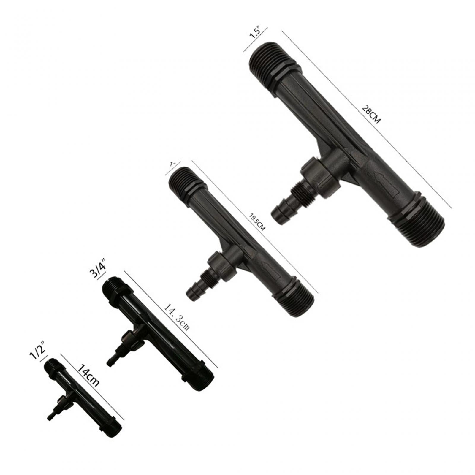 4xVenturi Fertilizer Injector Tool Switch Fertiliser Mixer Drip Irrigation Kit 1 inch